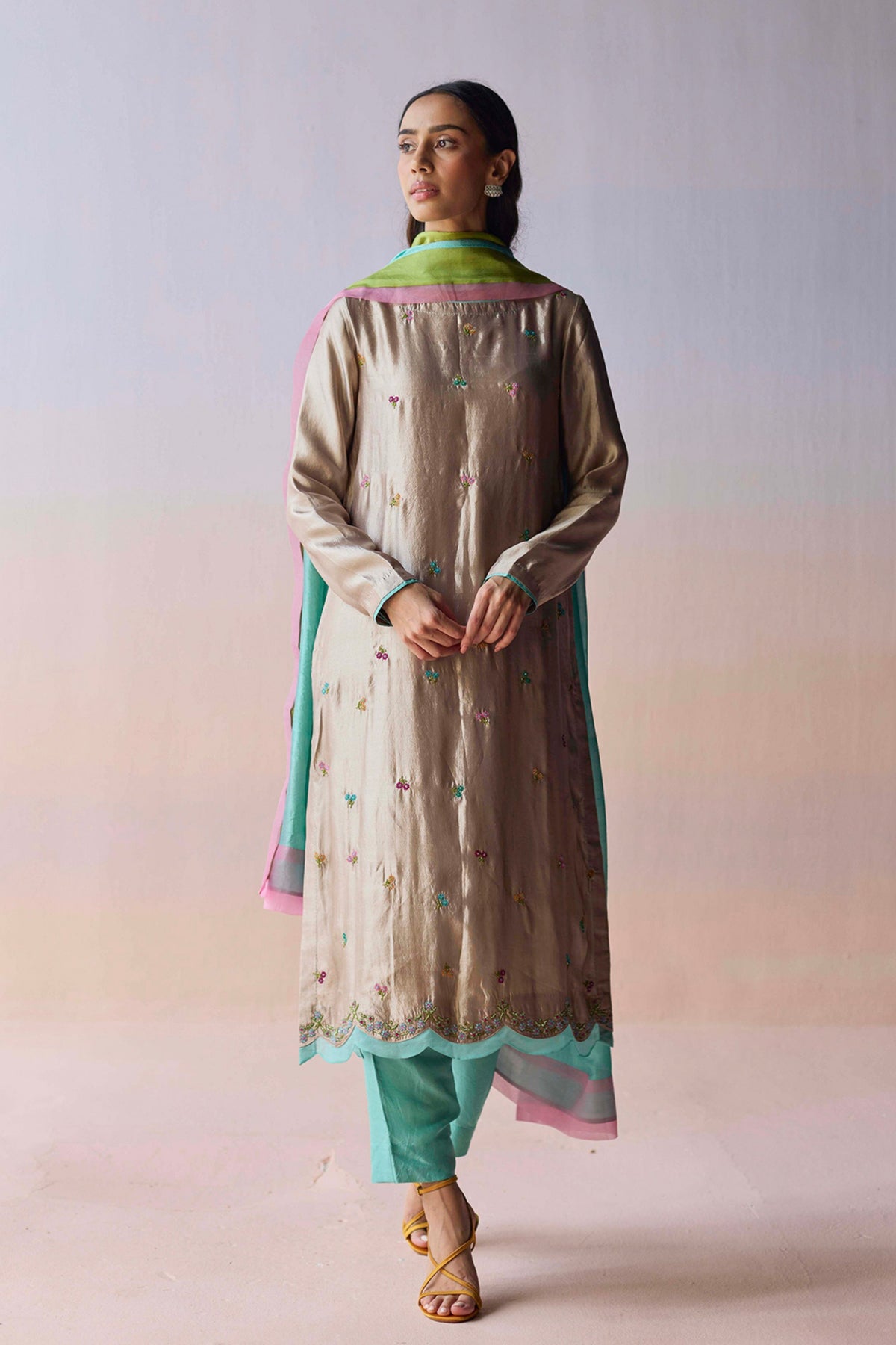 Ocean&#39;s Breath Kurta and Pants