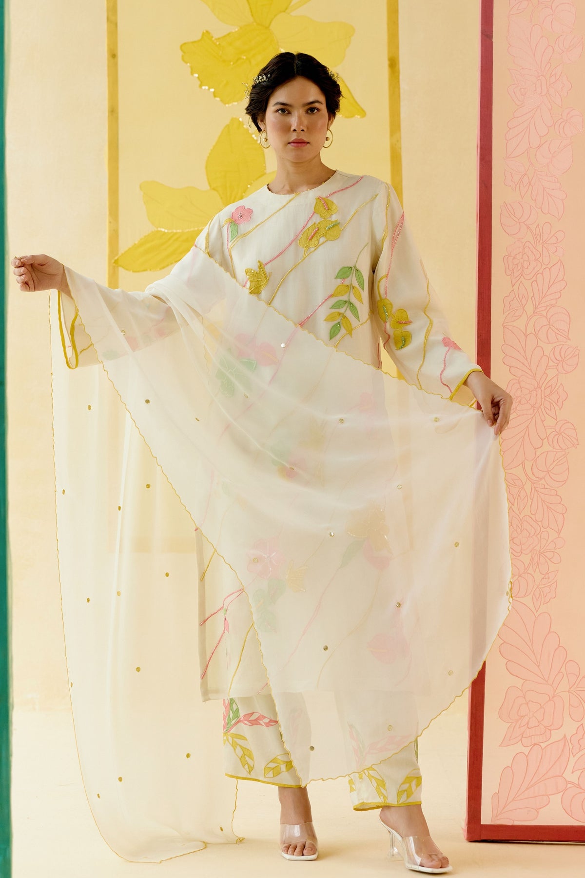 Ivory Kurta Set