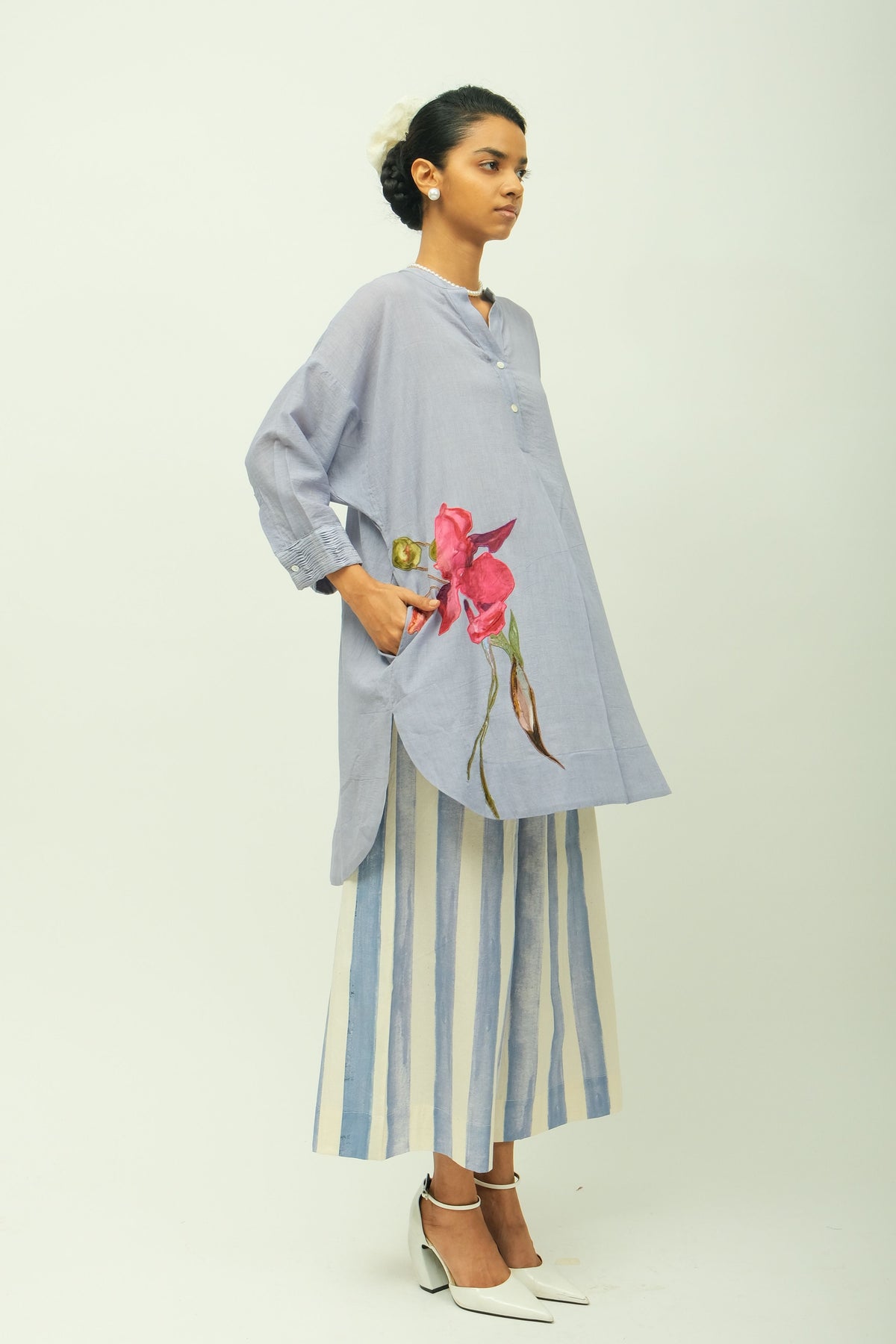 Flamingo Applique Shirt