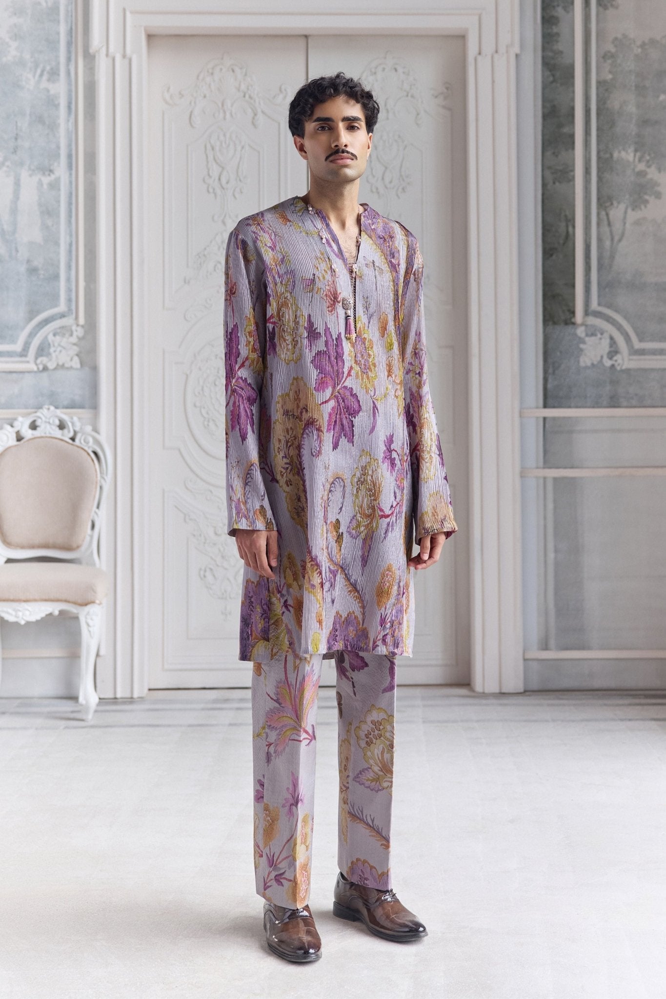 Aariz Kurta Set - Mahima Mahajan Menswear - Elahe