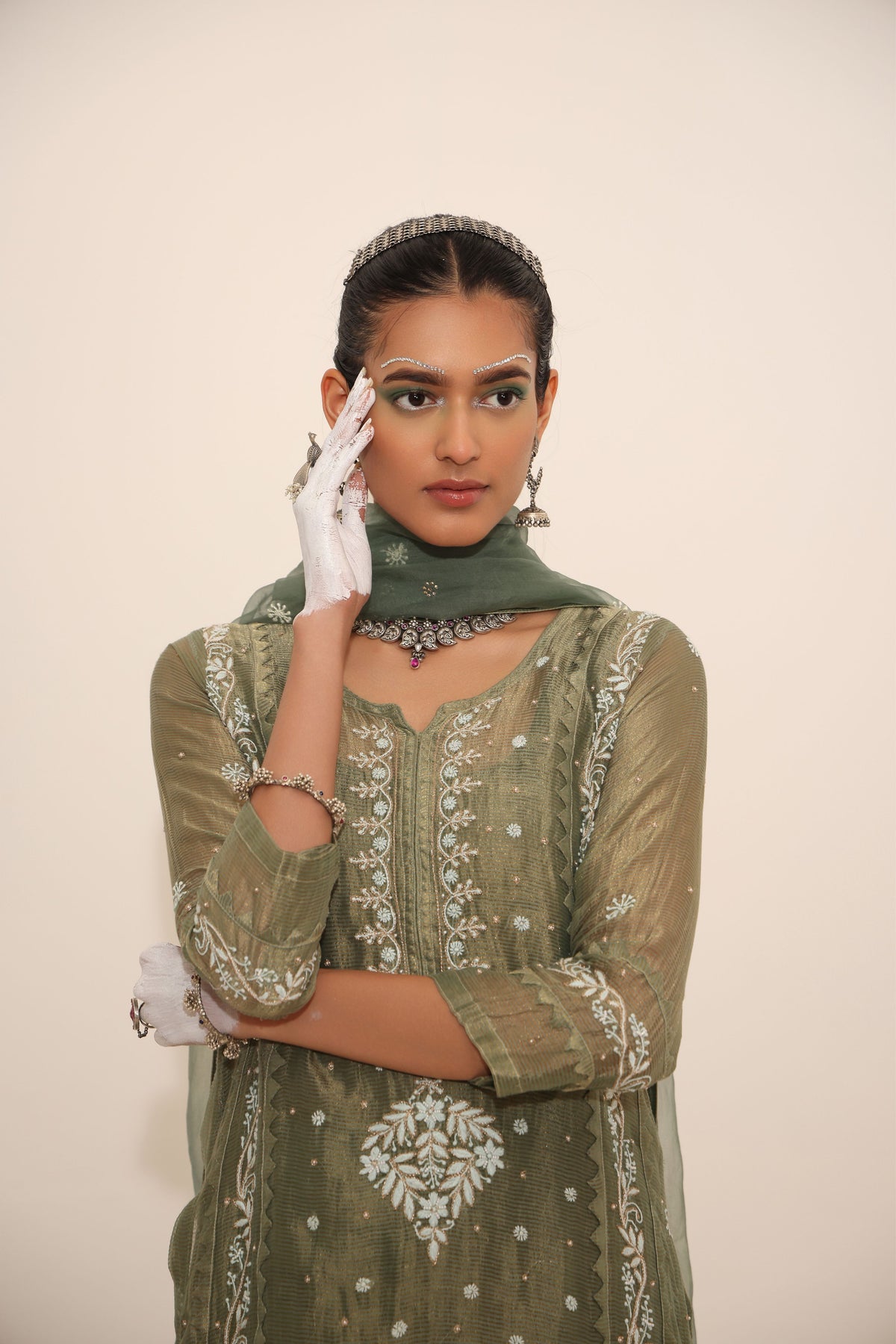 Emerald Straight Suit Set