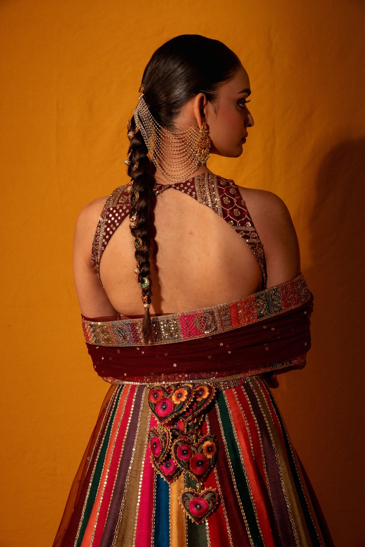 Jamakalam Lehenga Set