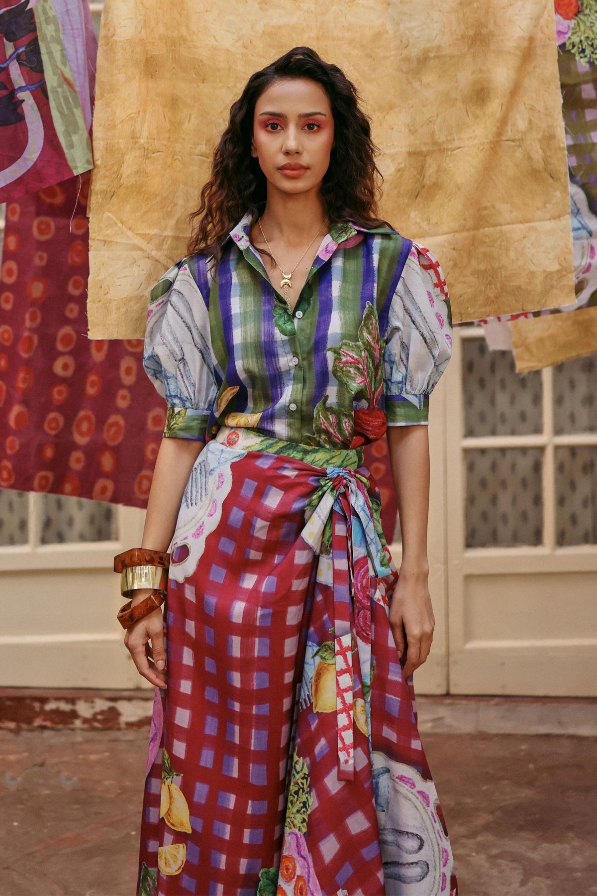 Retro Rani Skirt Set