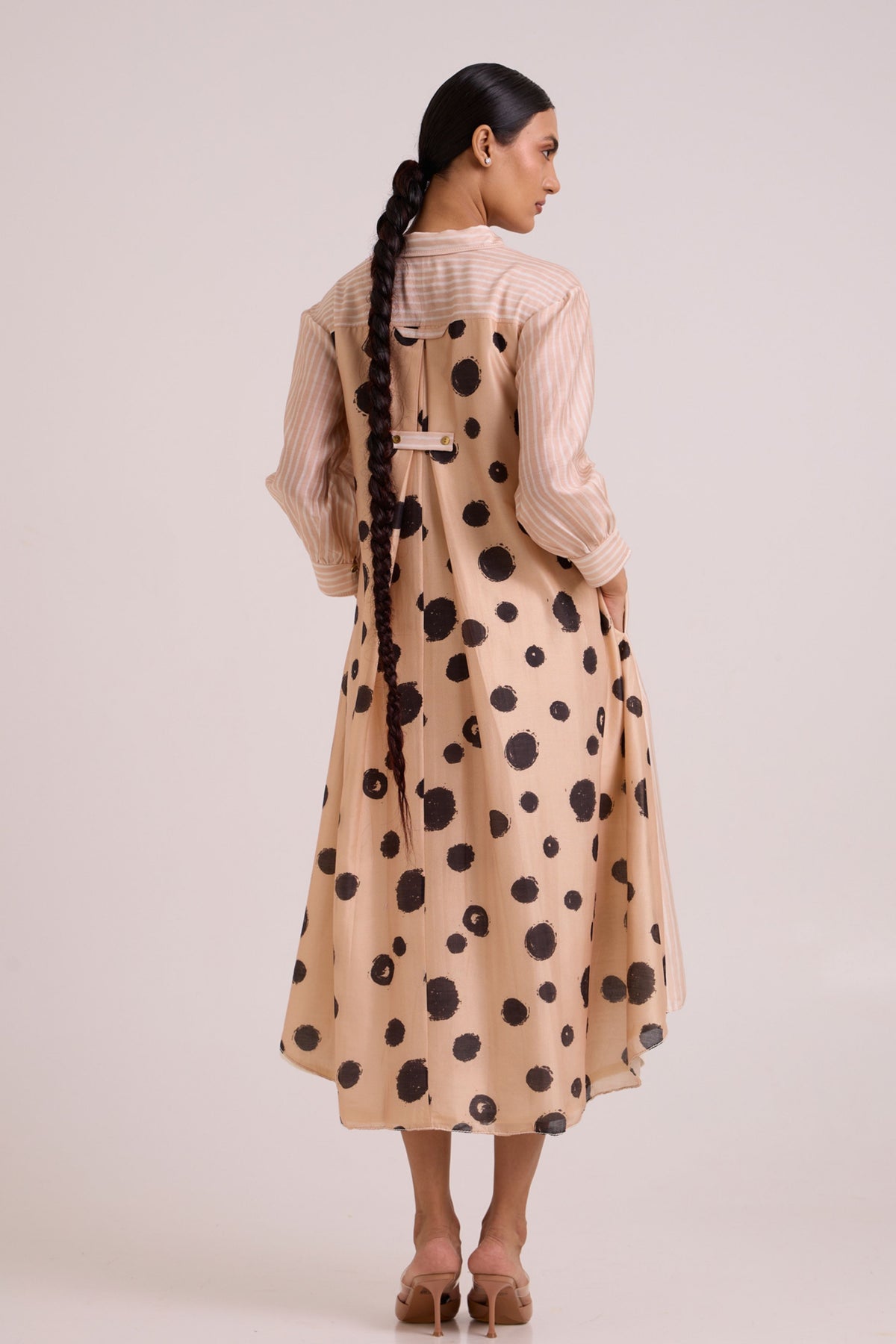 Philo Almond Shirt Dress