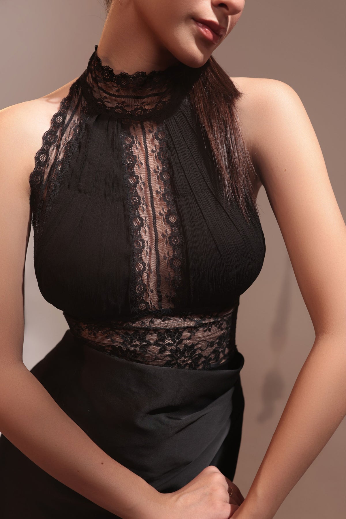 Ombrelle Draped Skirt Set