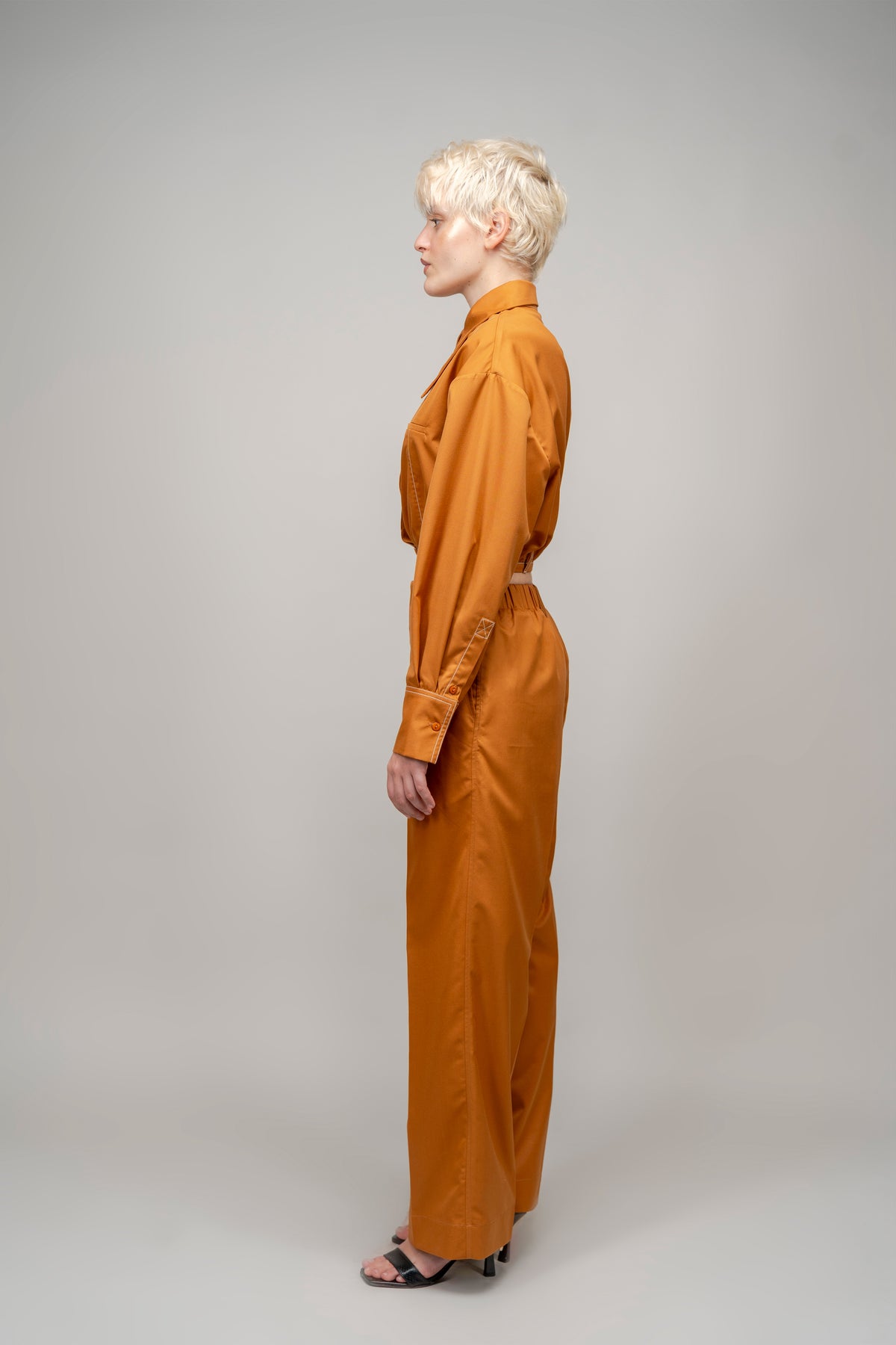 Suit Pant in Amber
