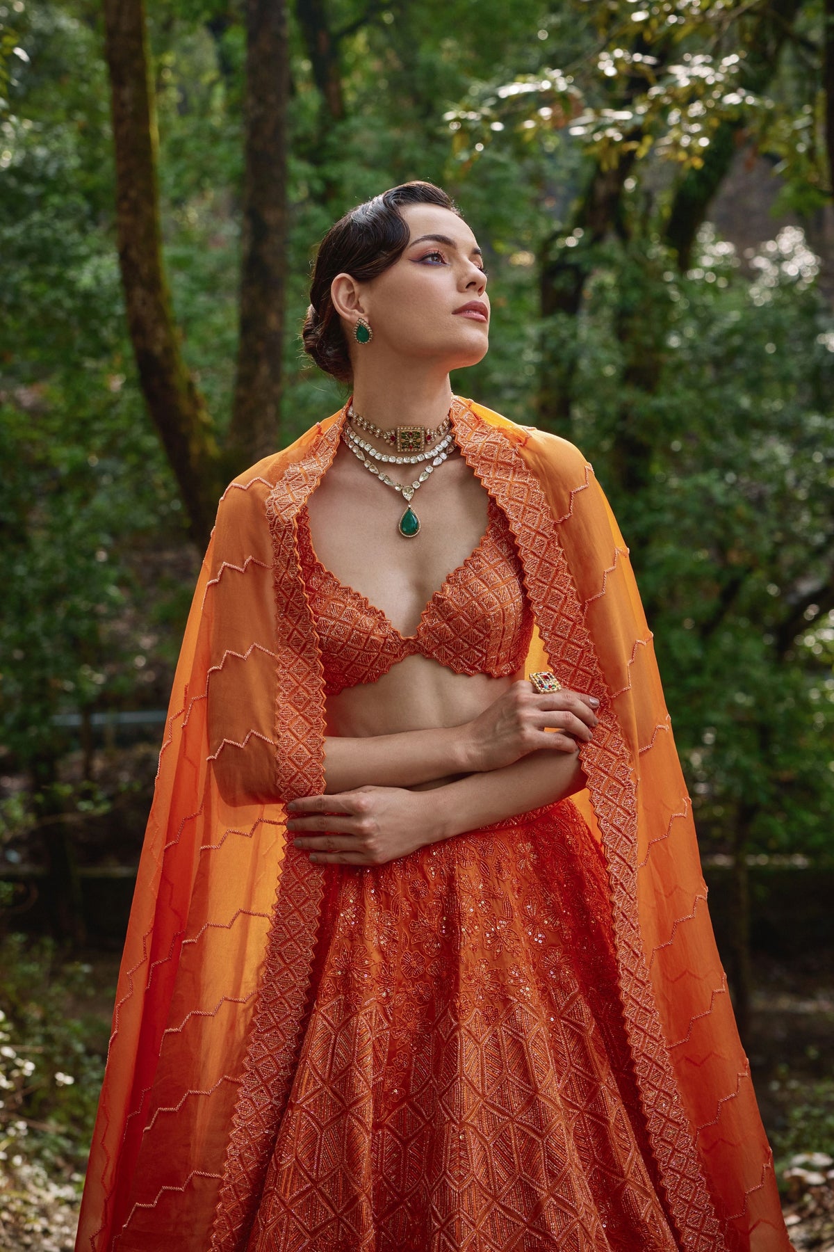Sunset Lehenga Set