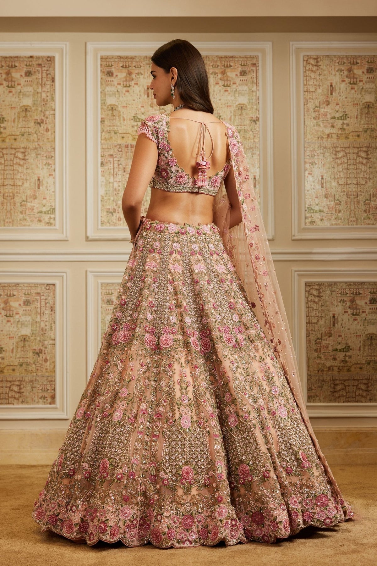 Ameera Pink Lehenga Set
