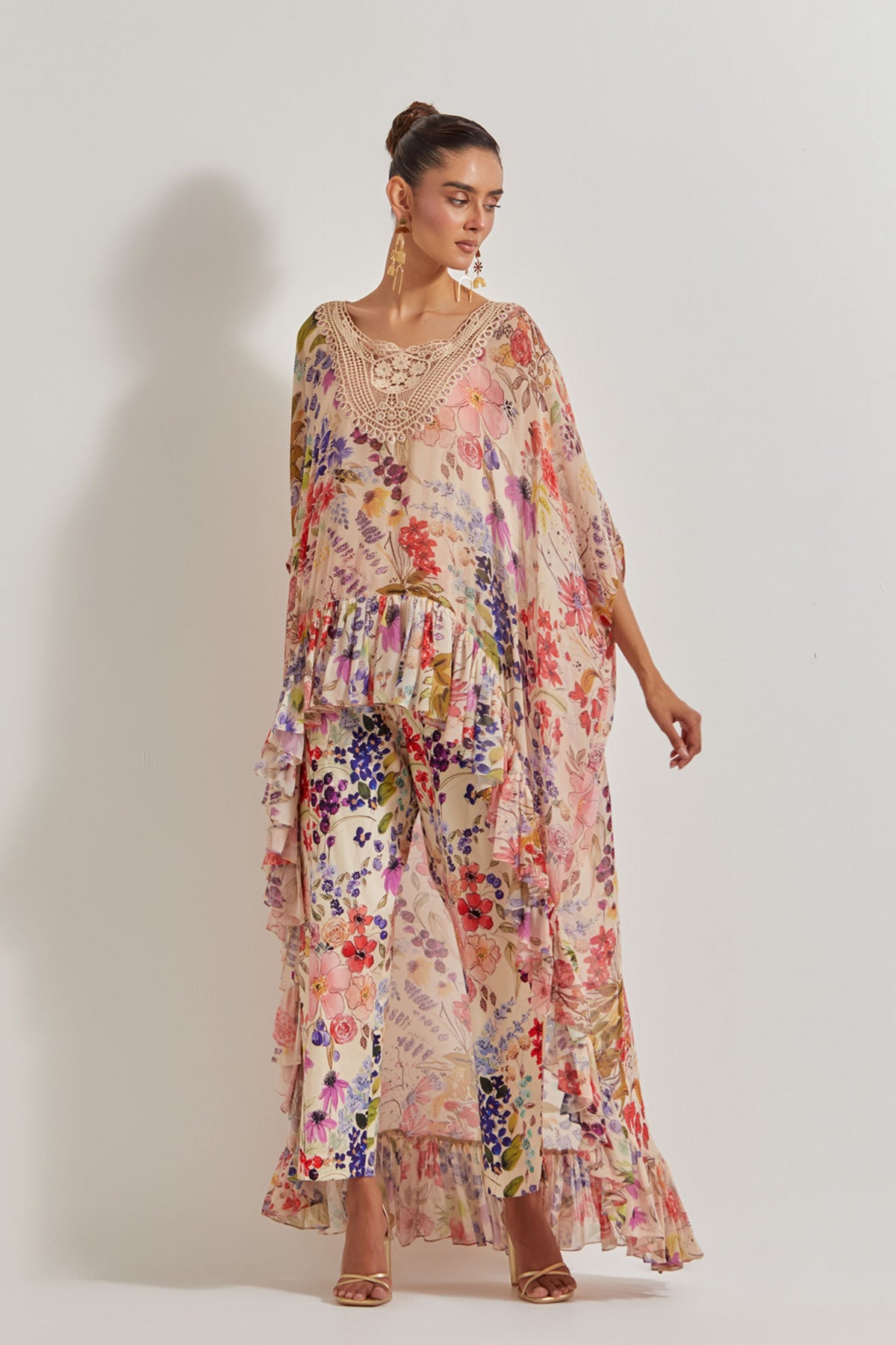 Blooming Burst Tunic Set