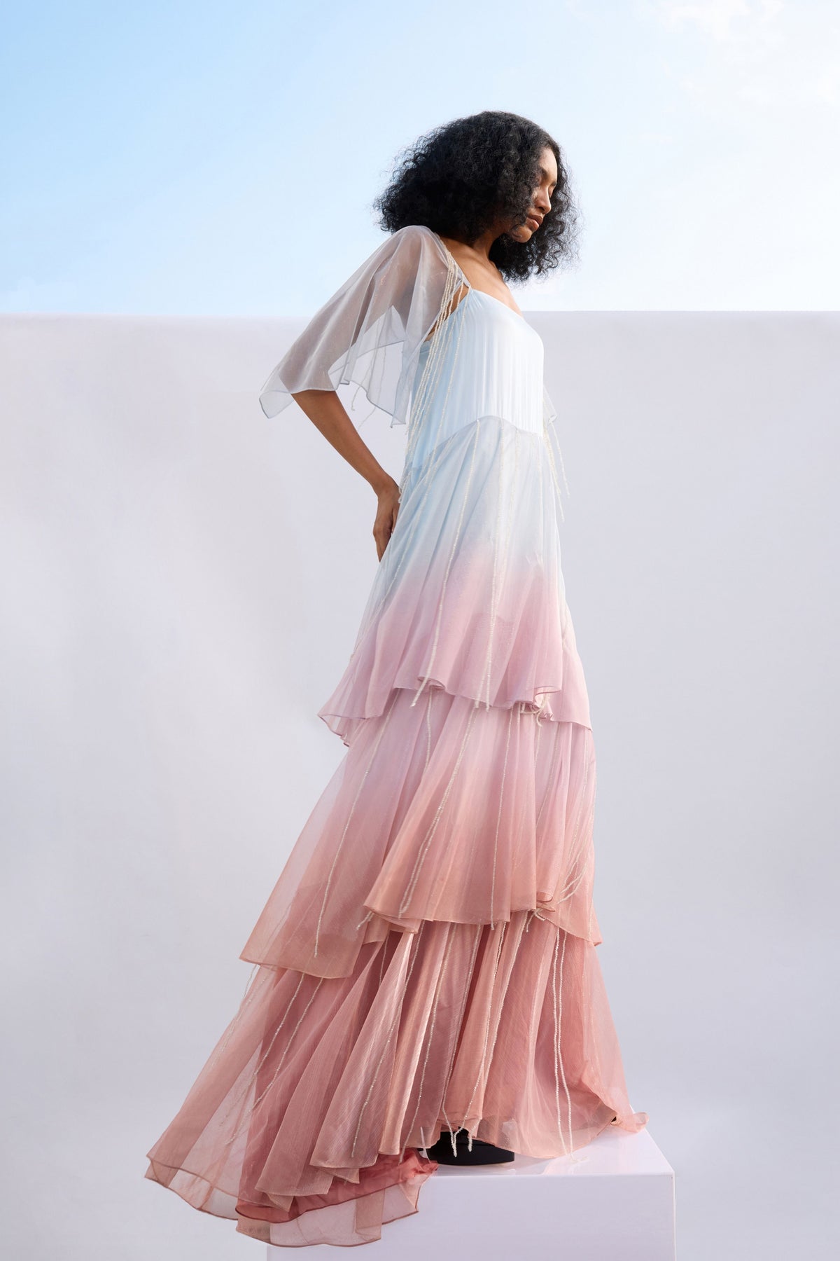 Ombre Tier Dress