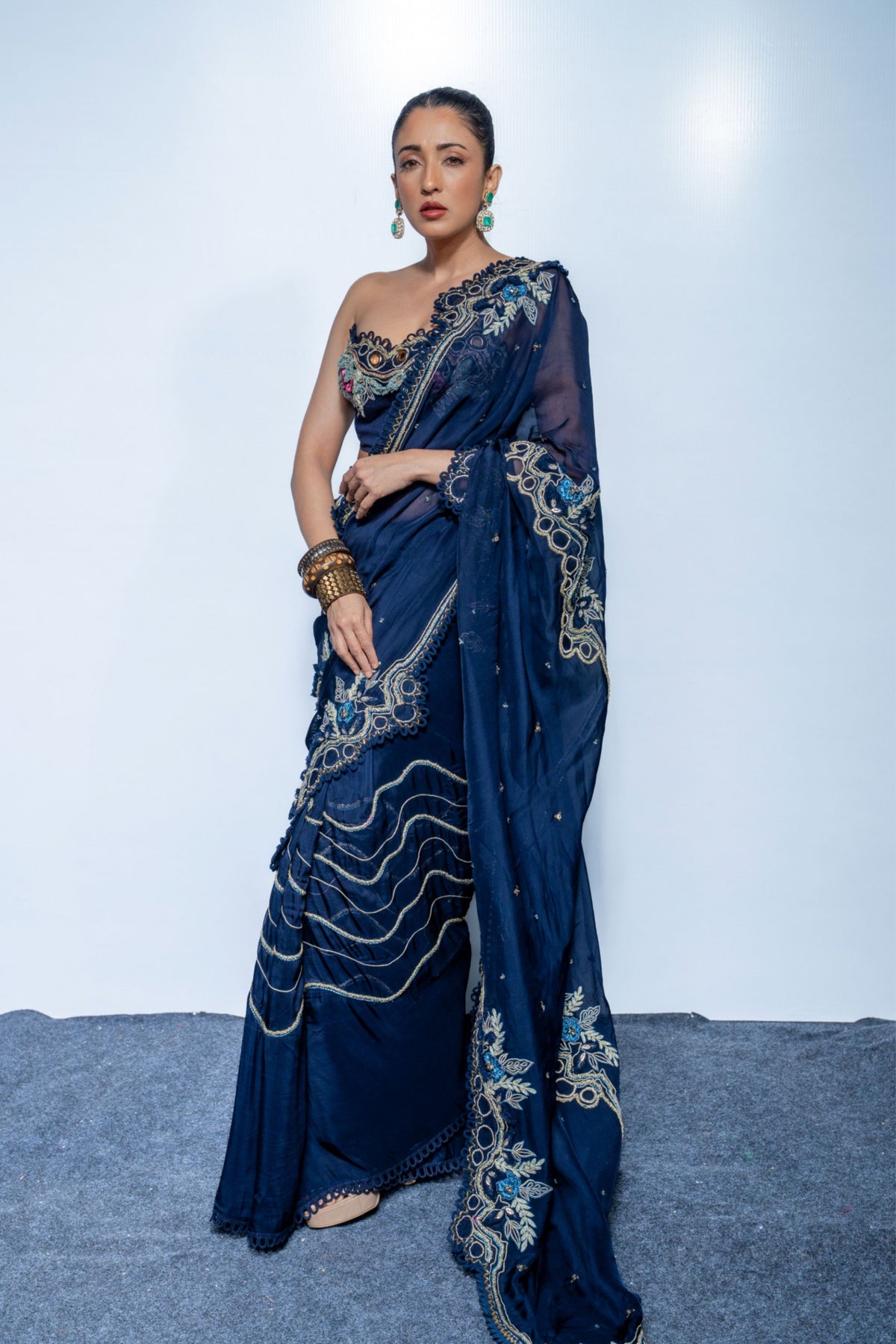 Kiara Corset Saree Set