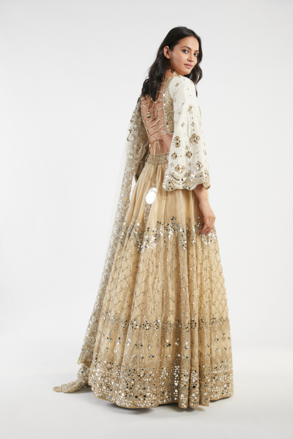 Embellished lehenga set