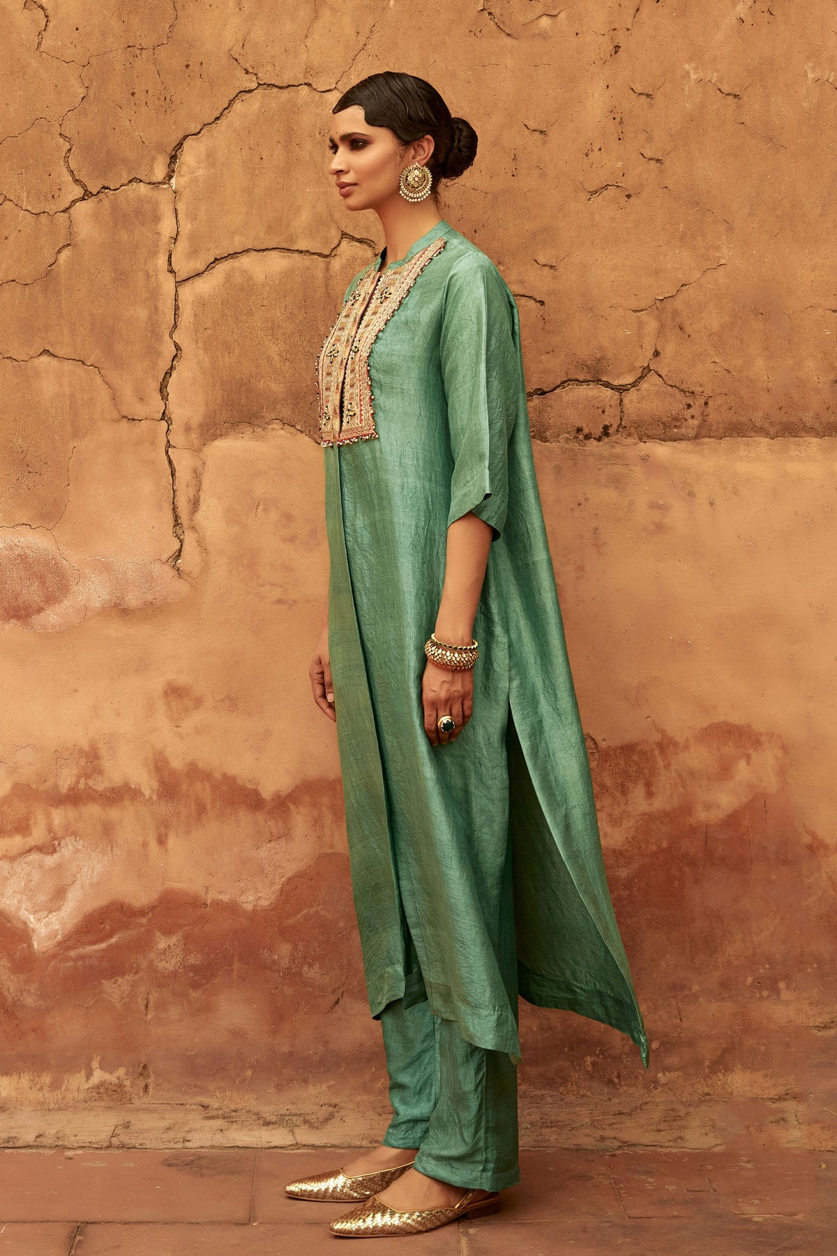 Blue Dori Kaftan