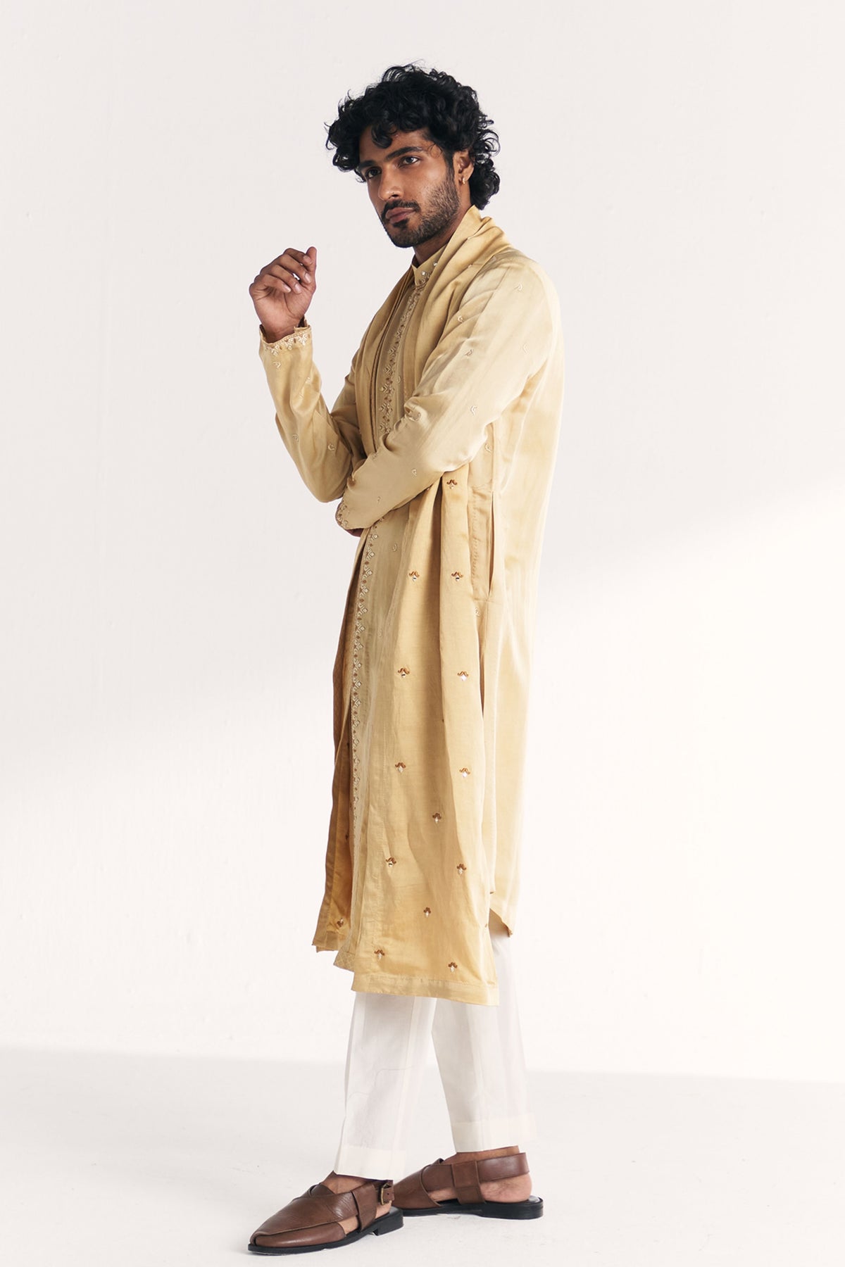 Surmayi Yellow Kurta Set