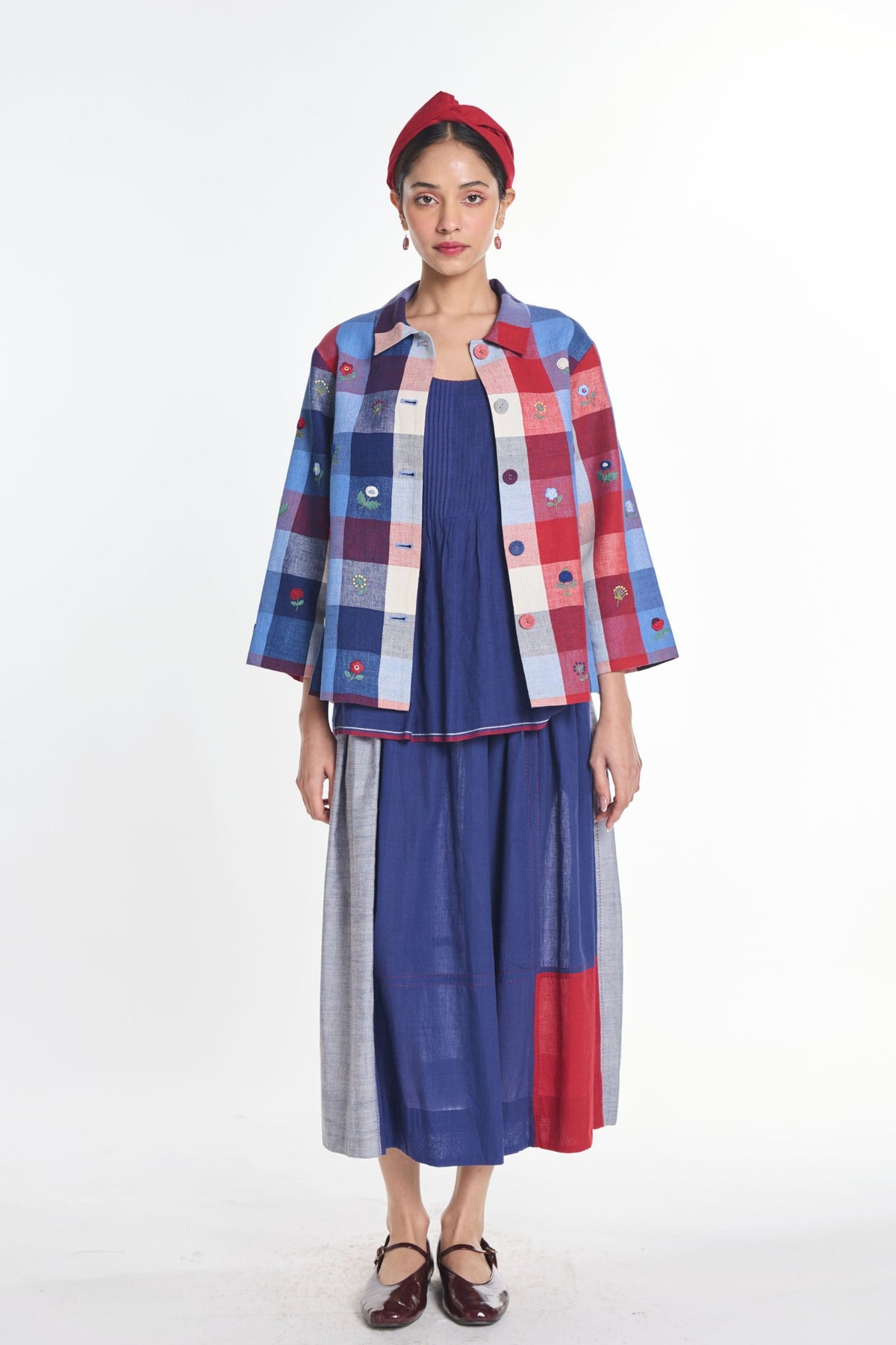 Trientalis Patchwork Skirt