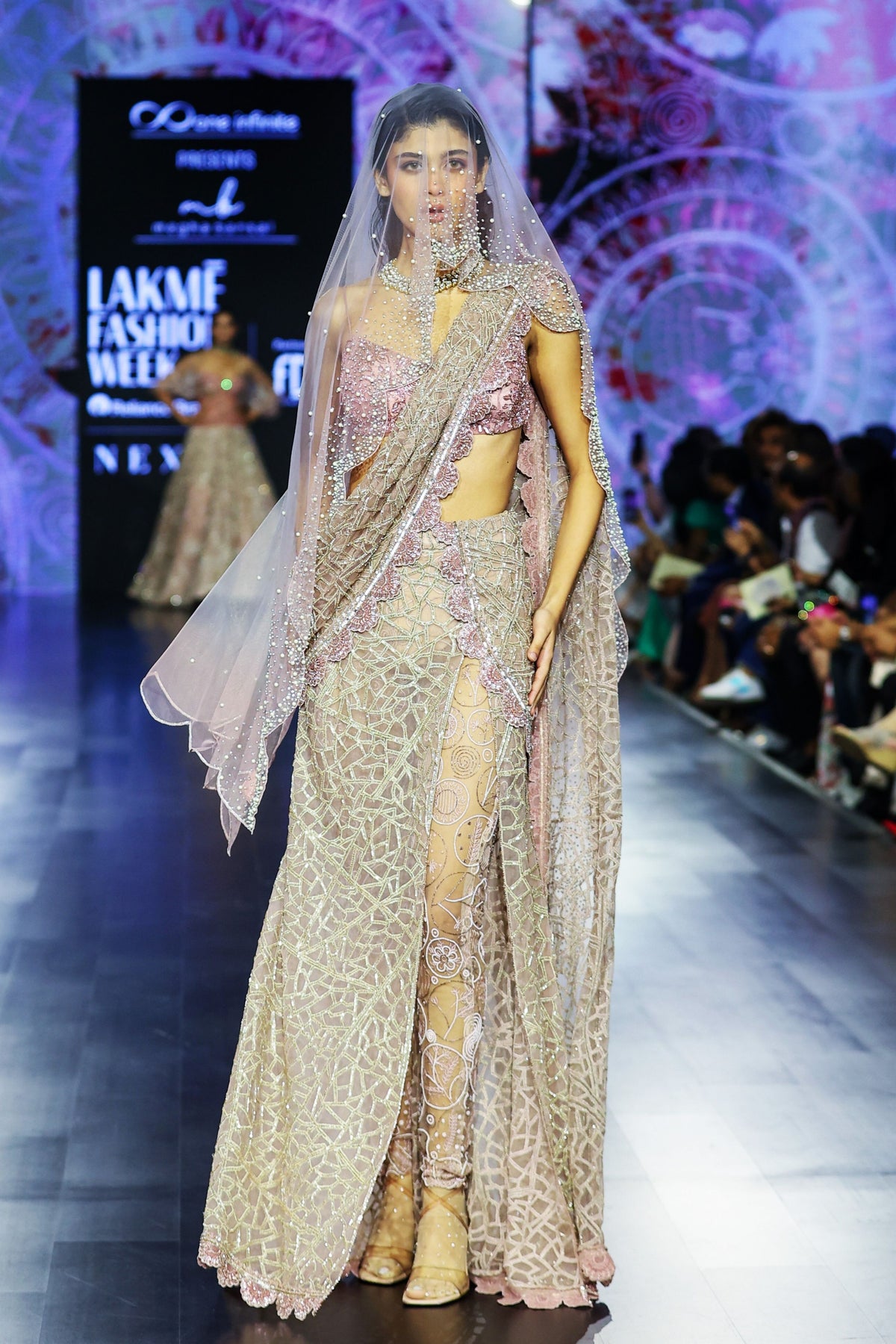 Diana Drape Saree Set