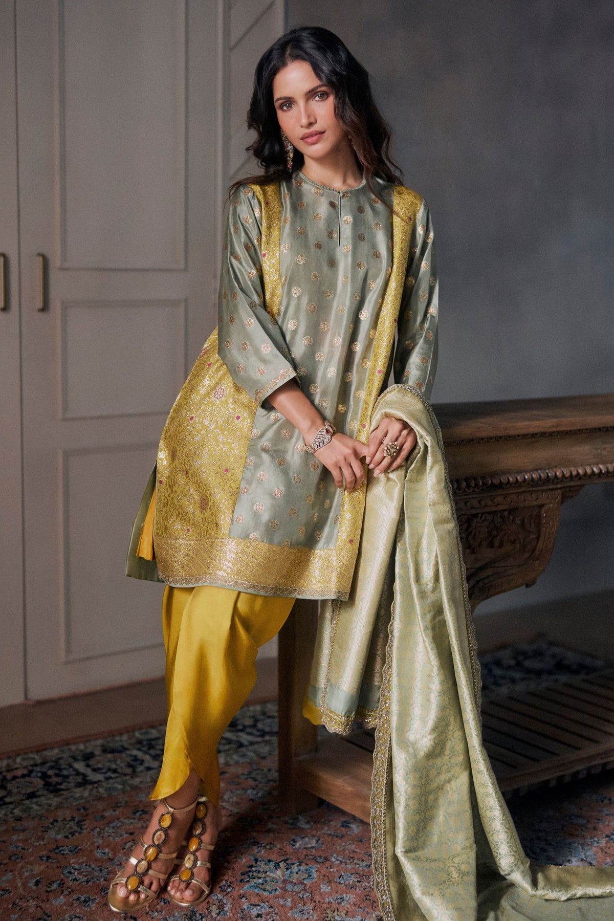 Banarasi Dhoti Set