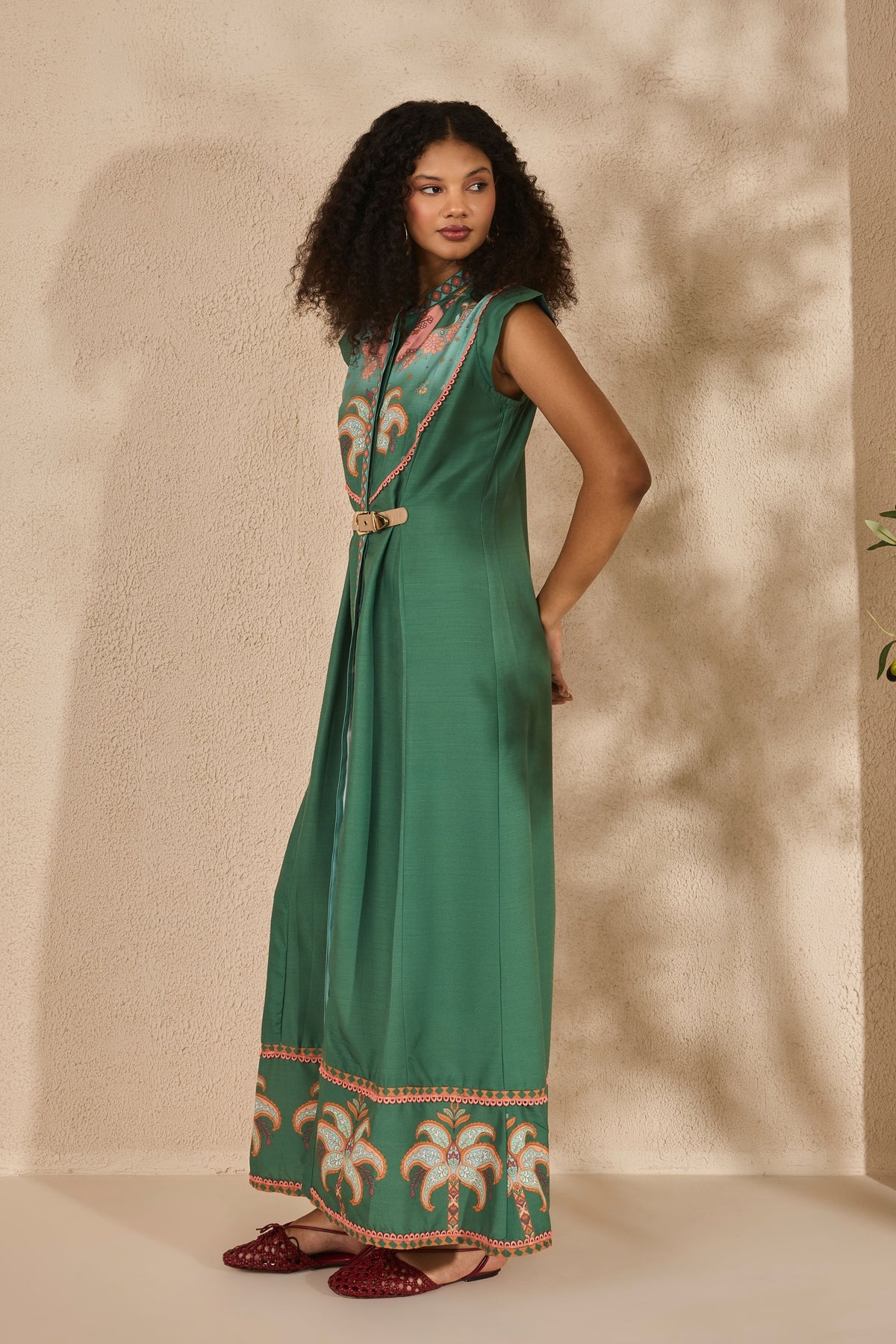 Palma Green Dress