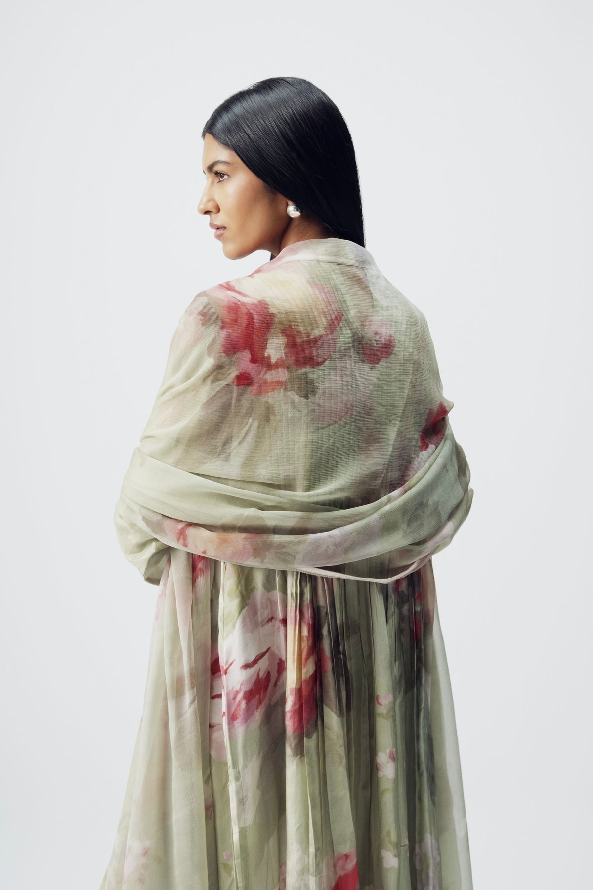 Roos Pintucks Kurta Set