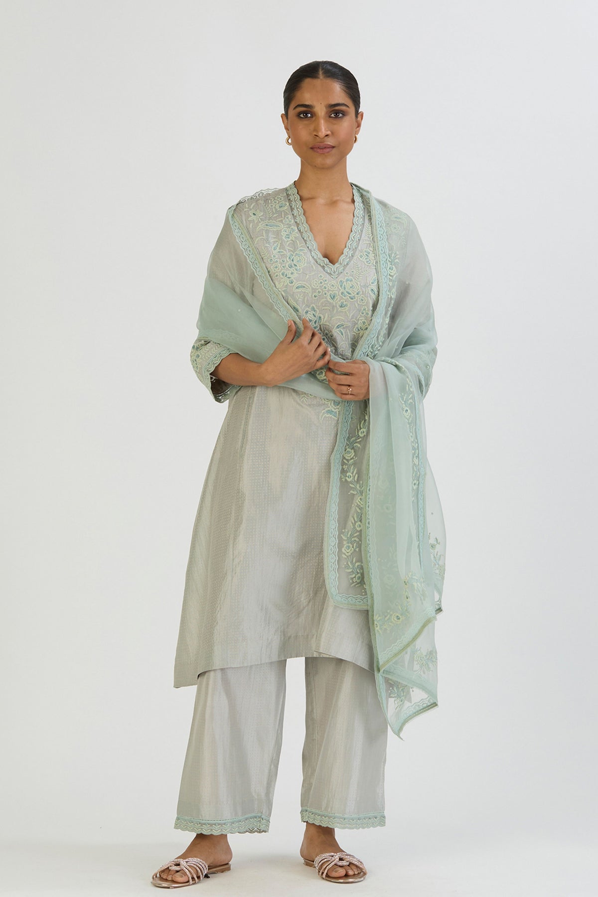 Blue Dhara Dupatta