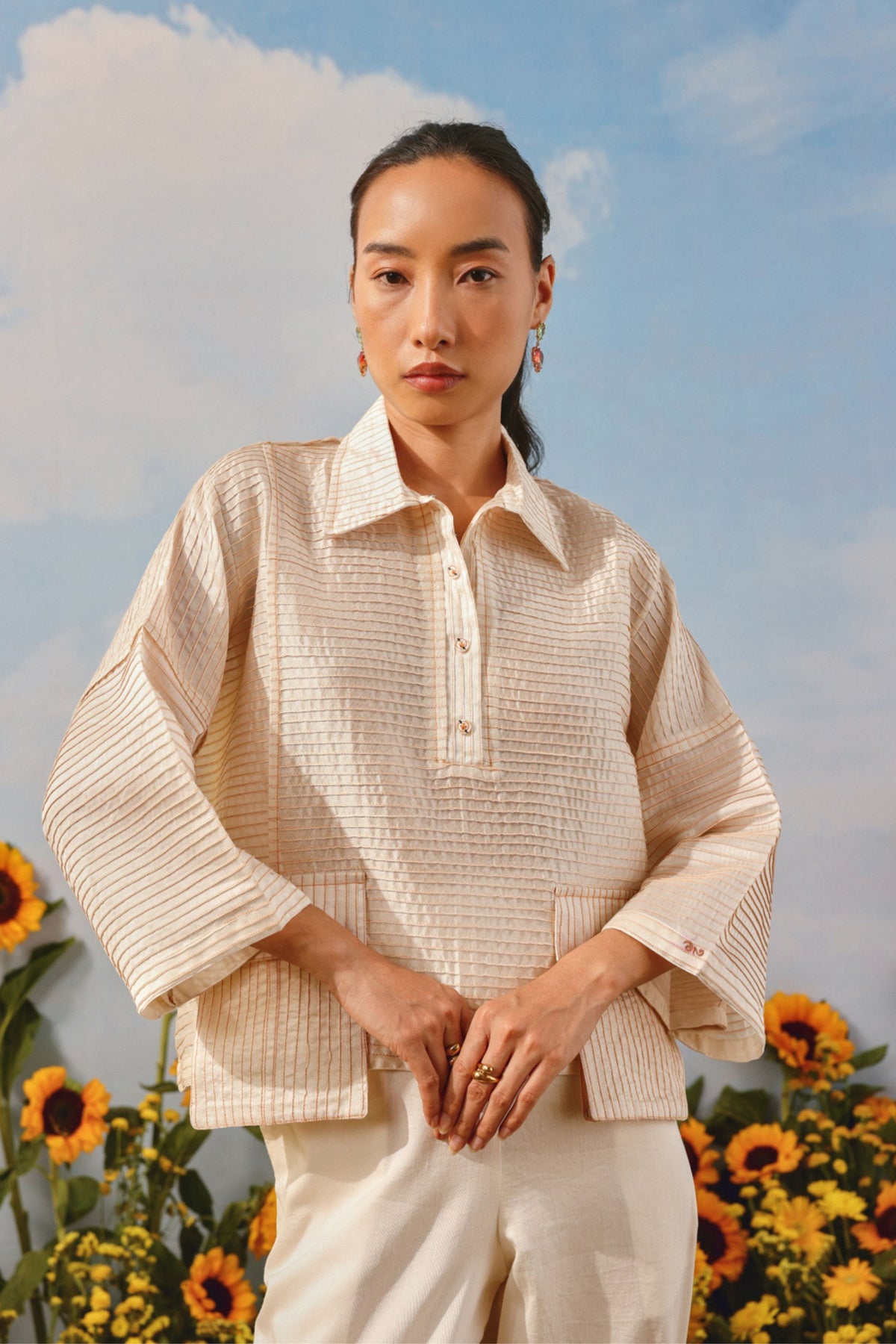 Pintuck Pocket Jacket