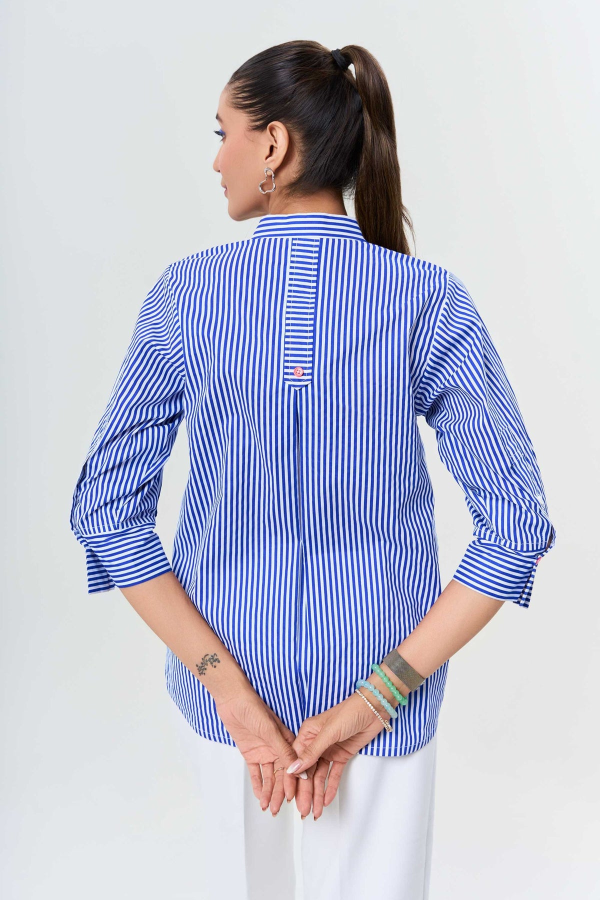 A stripes Nautique Blue Shirt