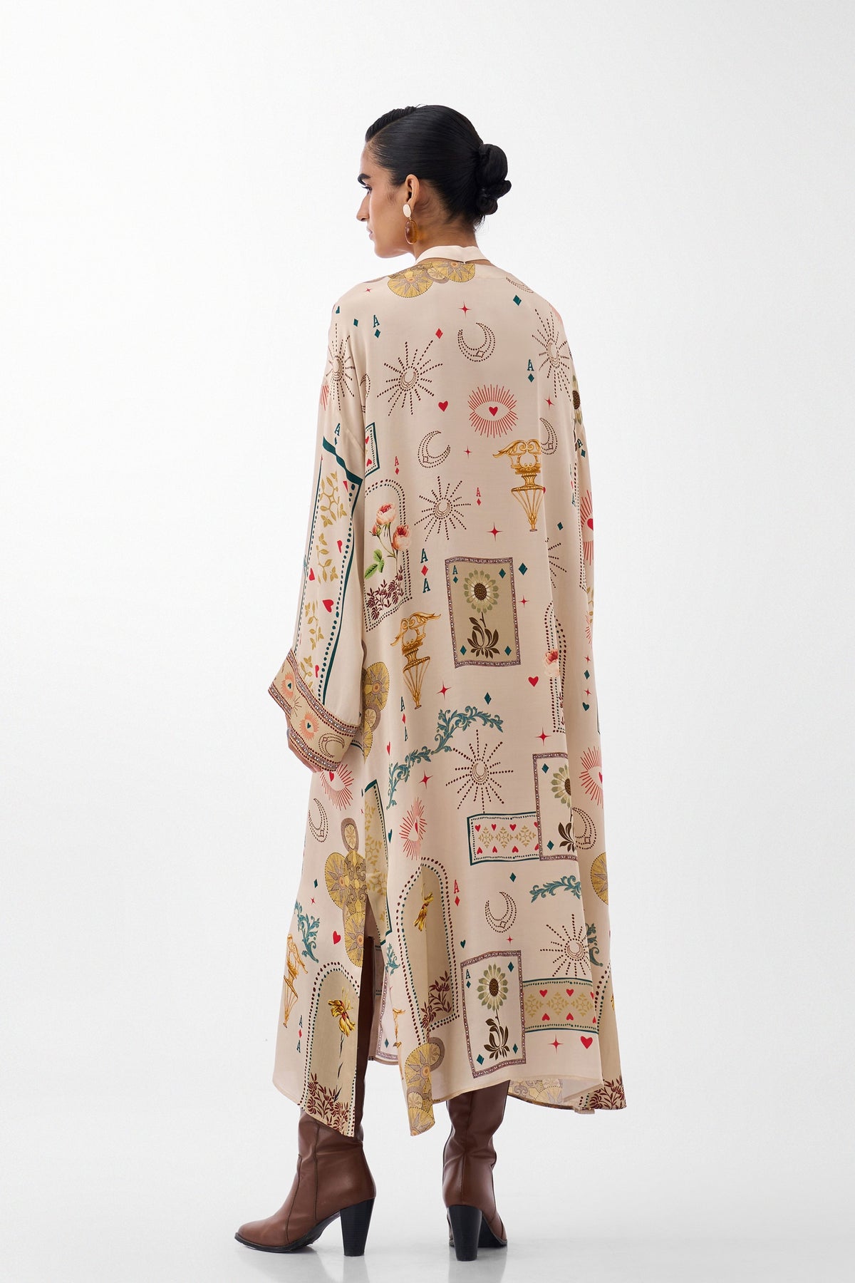 Adah Postcards Petals Kaftan