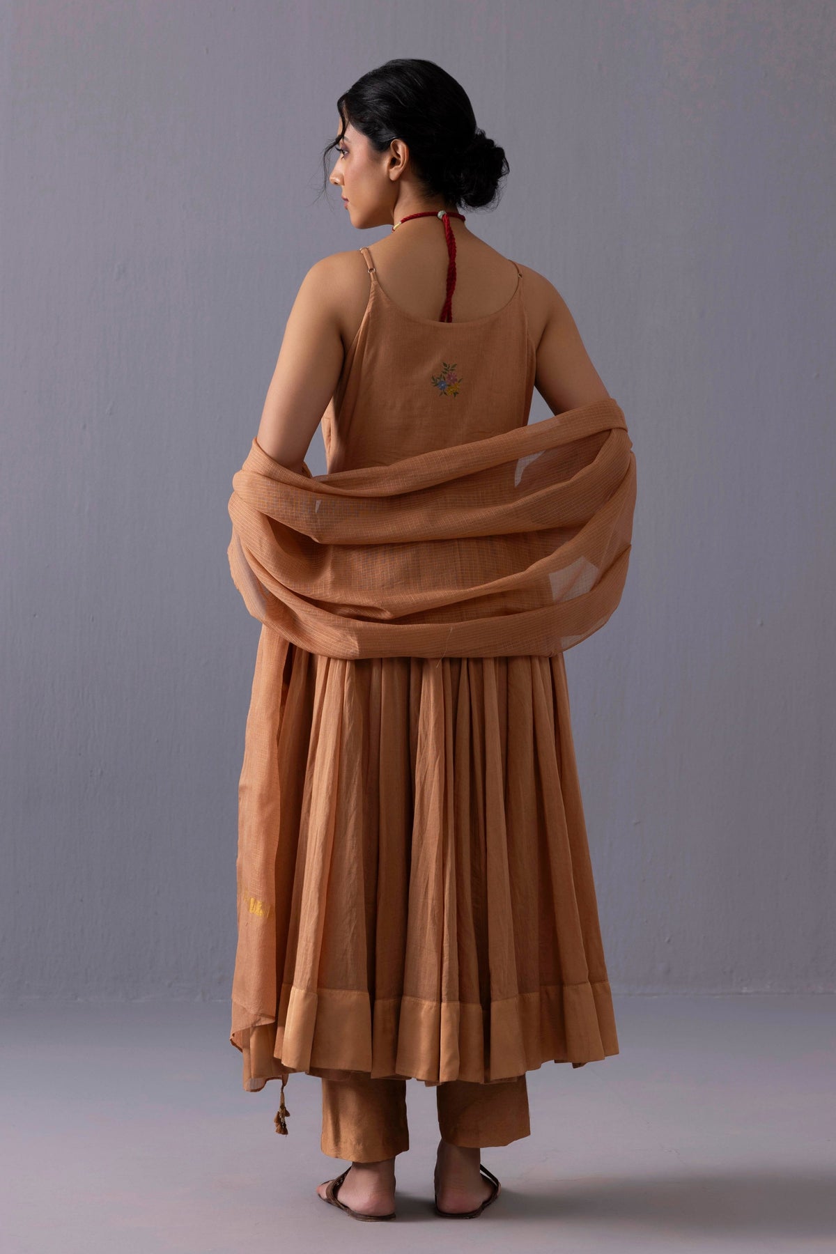 Mira Orange Kurta Set