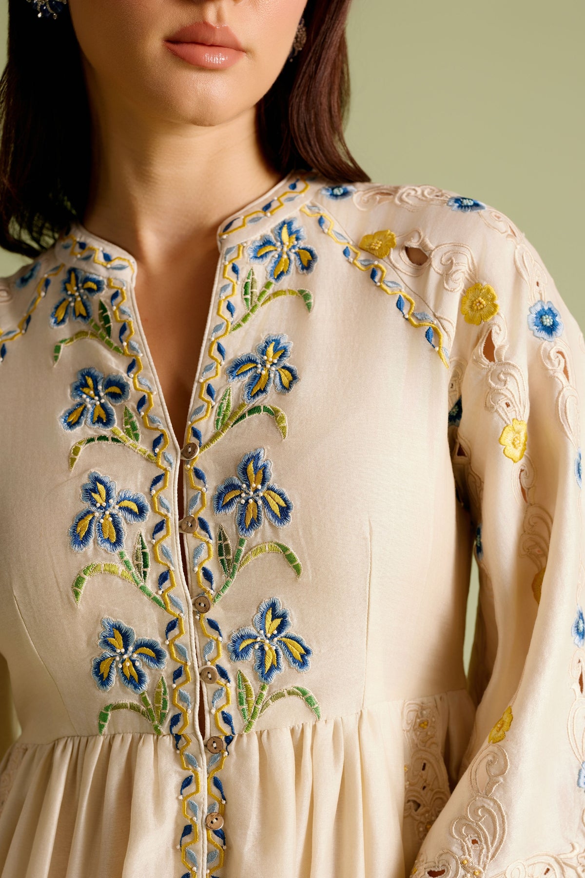 Iris Mosaic Midi Dress