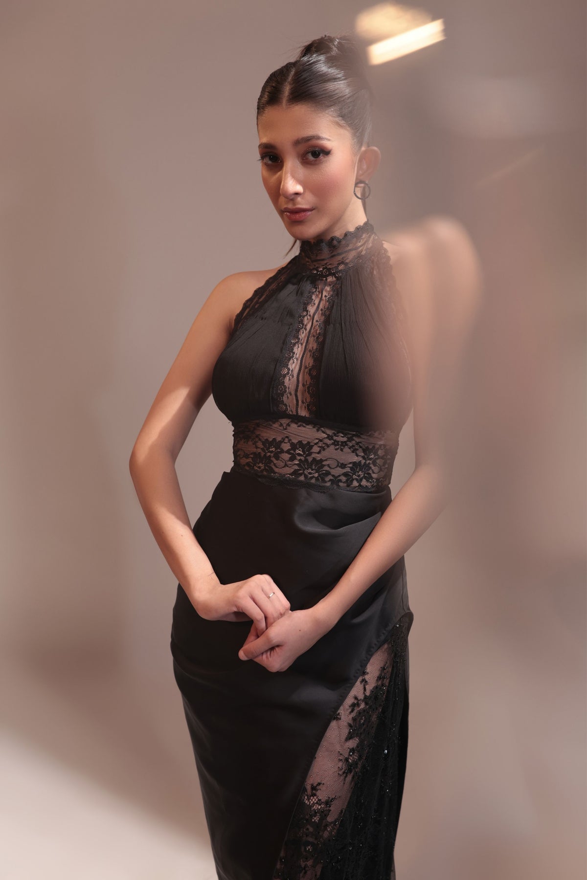 Ombrelle Draped Skirt Set
