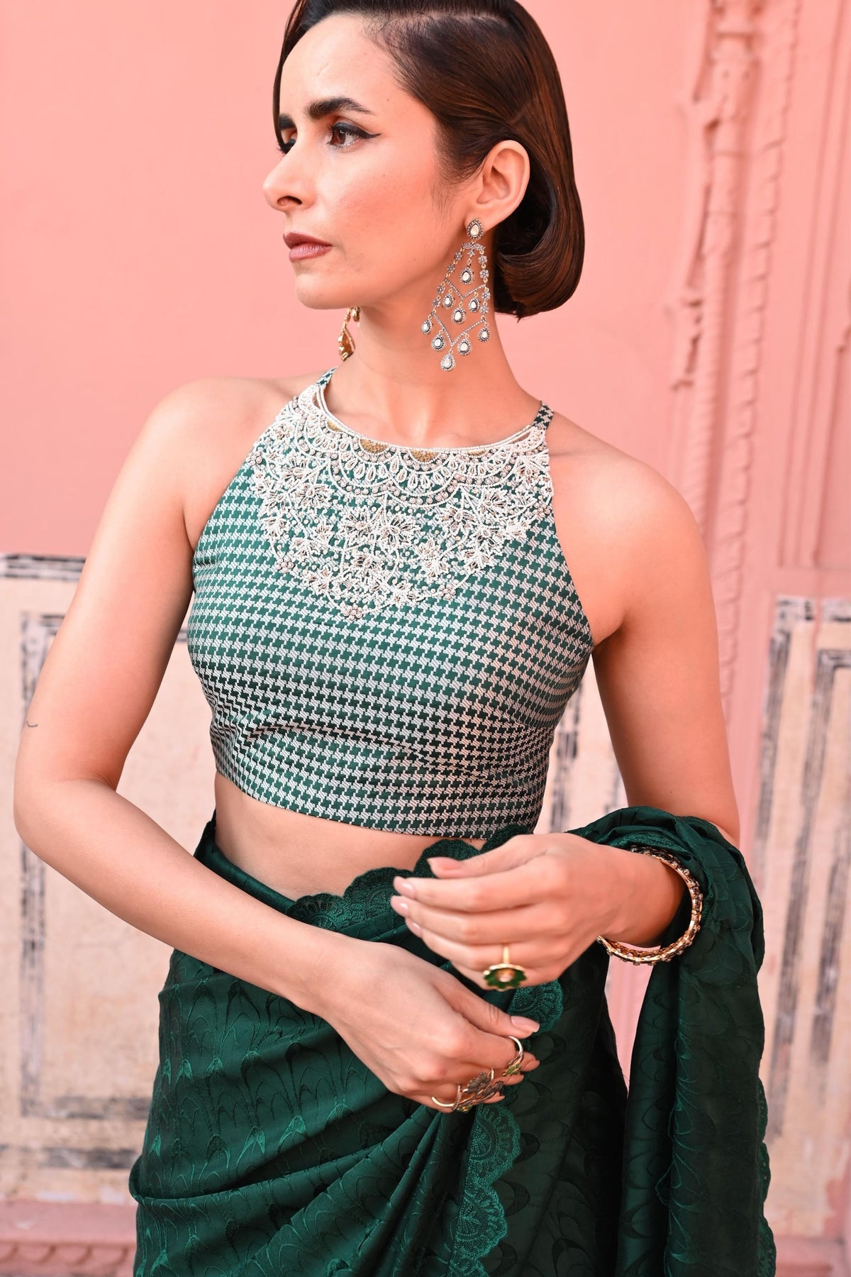 Haseena Tanchoi Handloom Saree