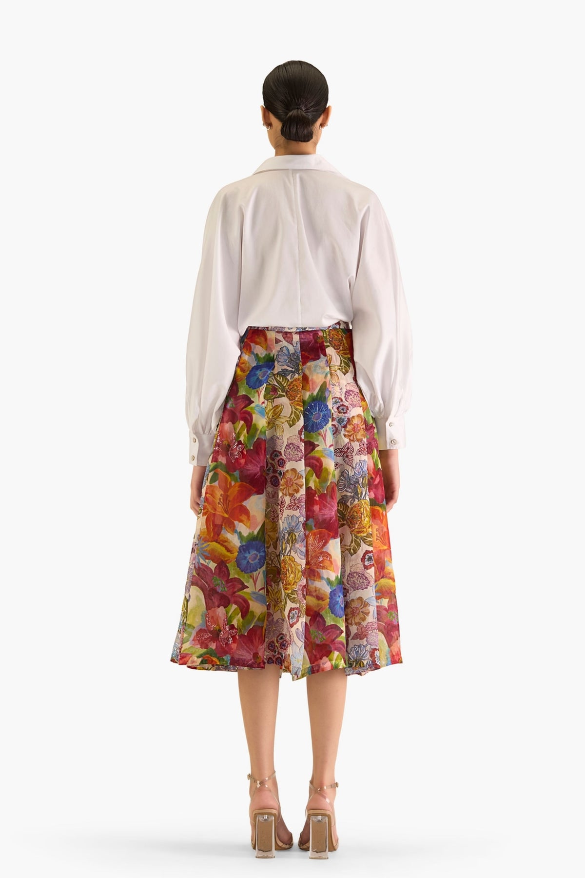 Hockney Pleated Skirt