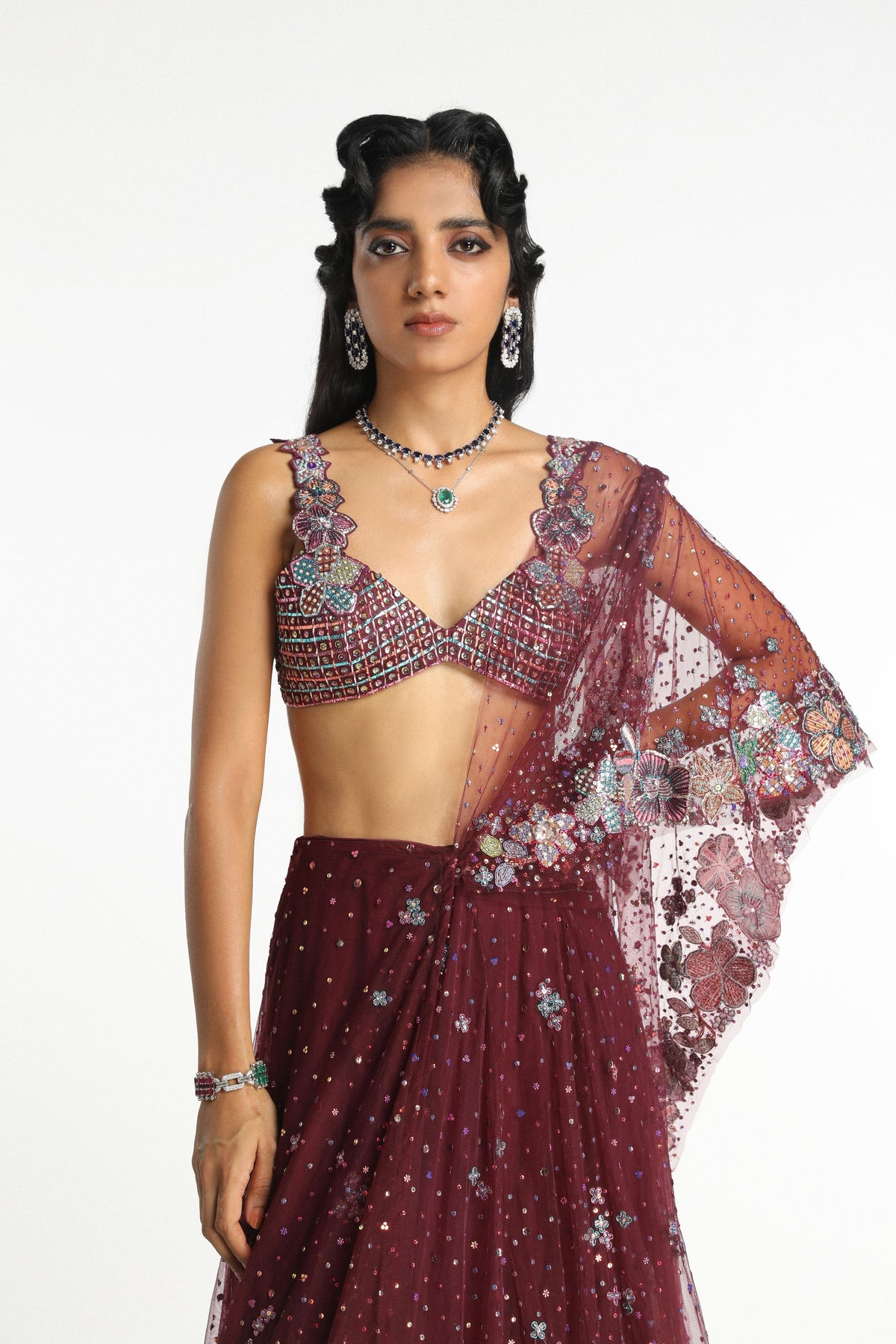 Mireille Lehenga Set