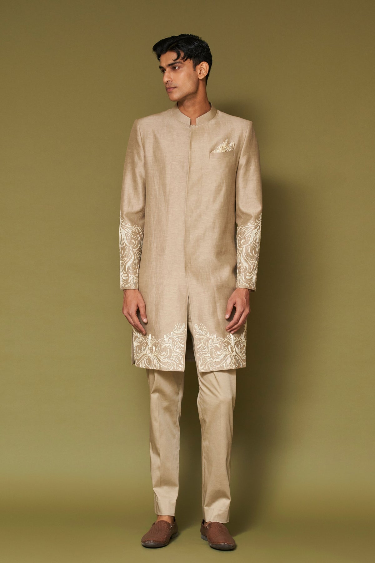 Sand Dori Sherwani Set
