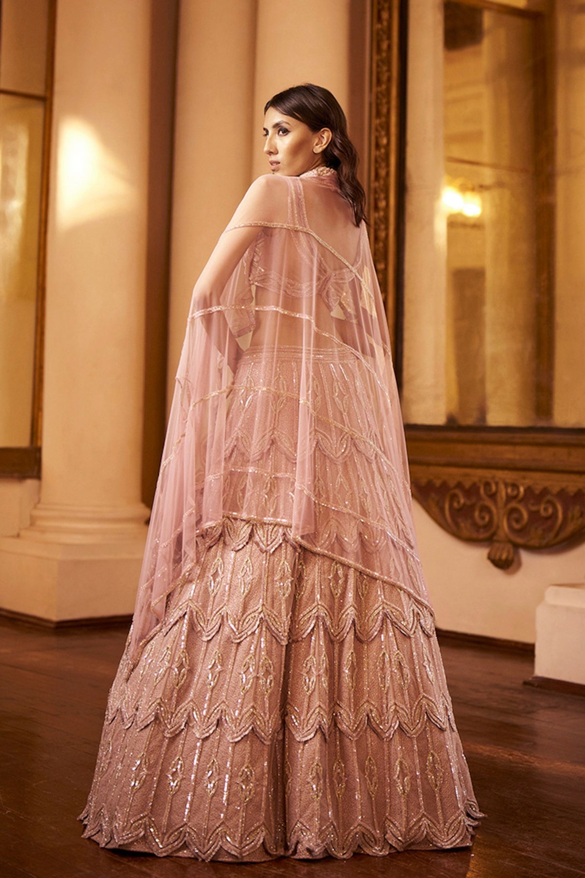 Cora Rose Pink Lehenga