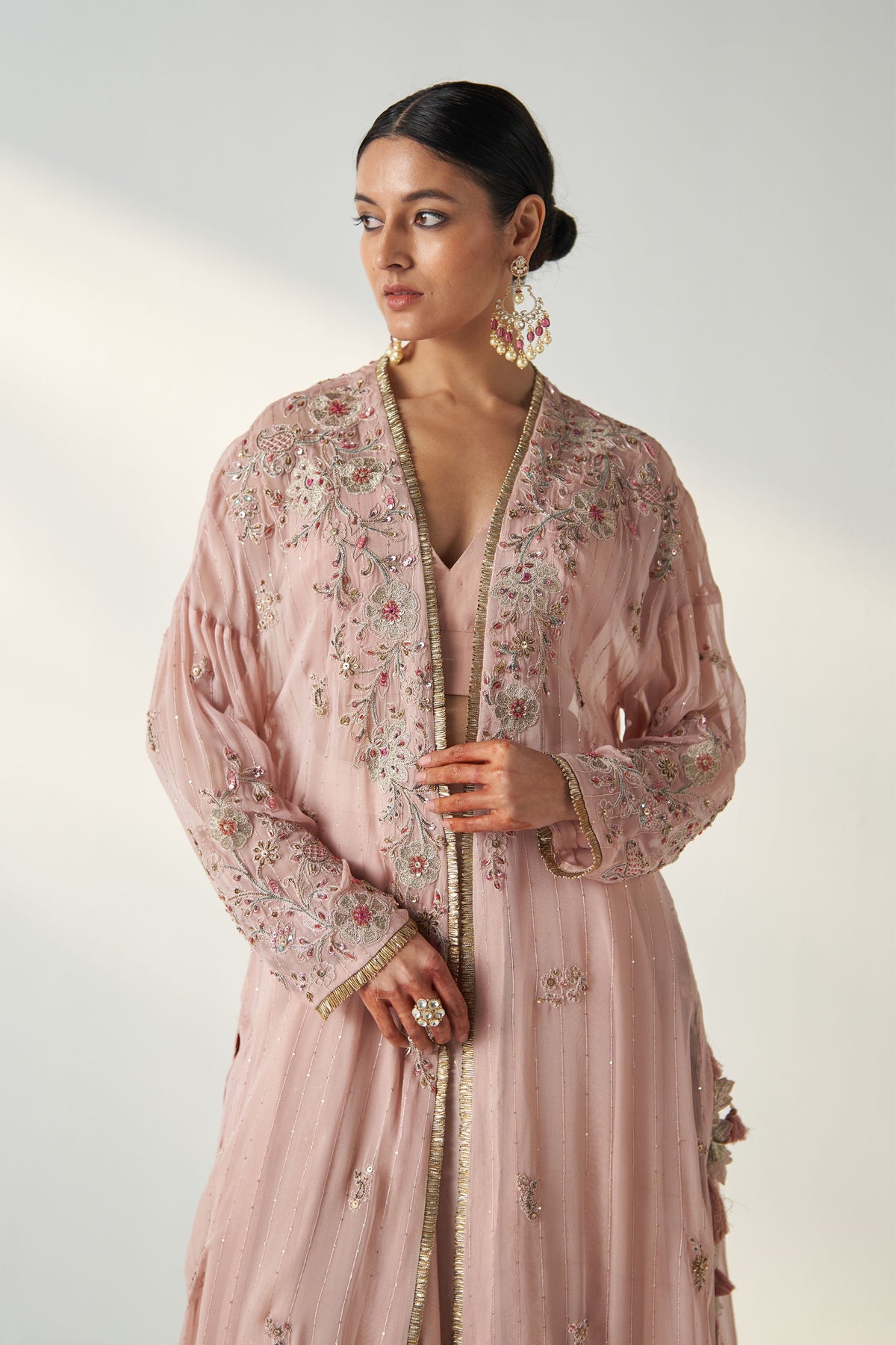 Zoya Blush Pink Lehenga Set