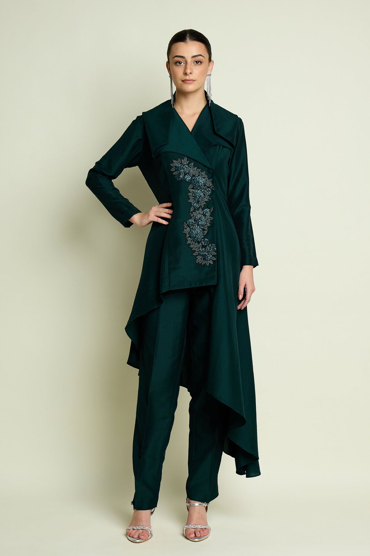 Emerald Blazer Set