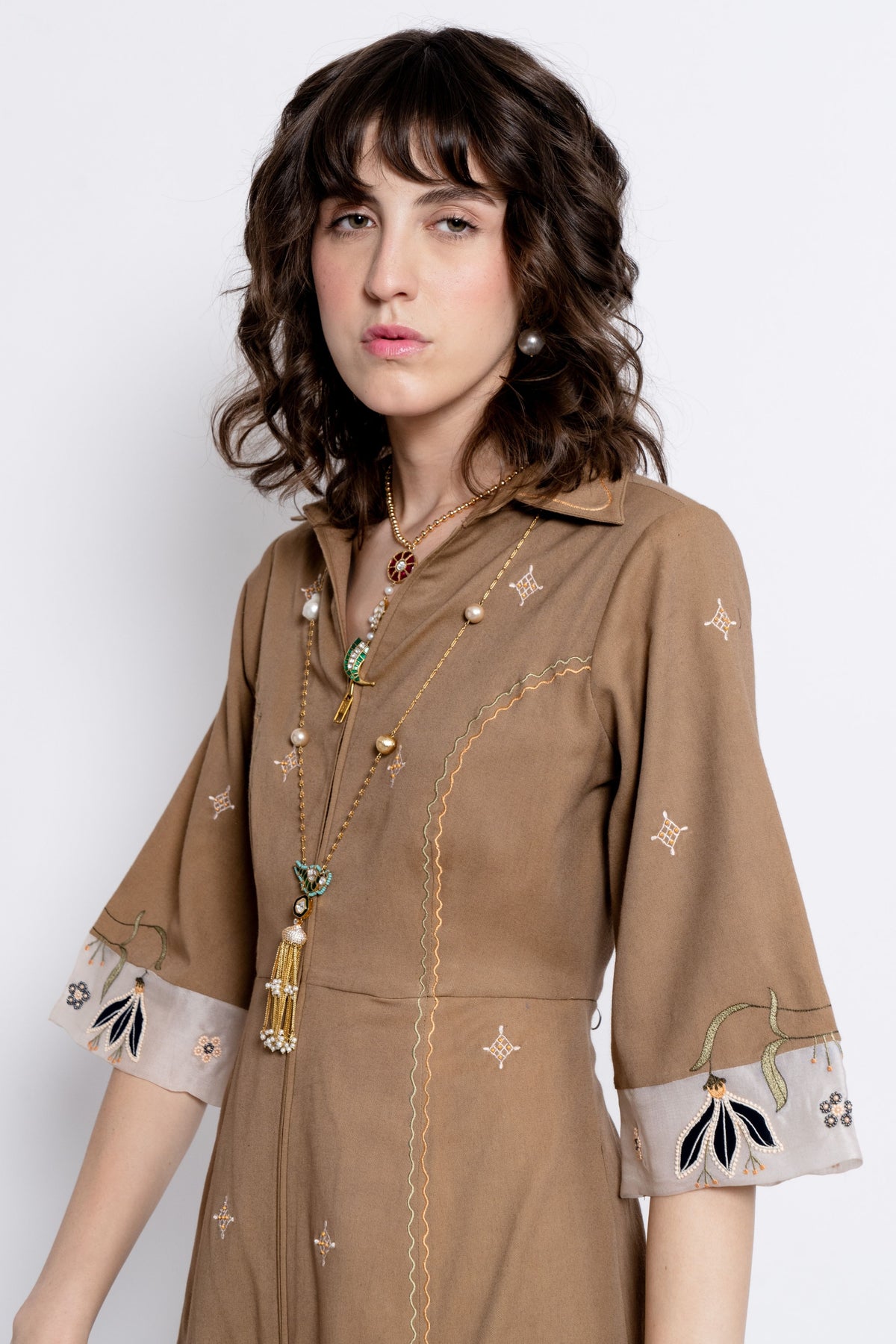 Laya Brown Dress