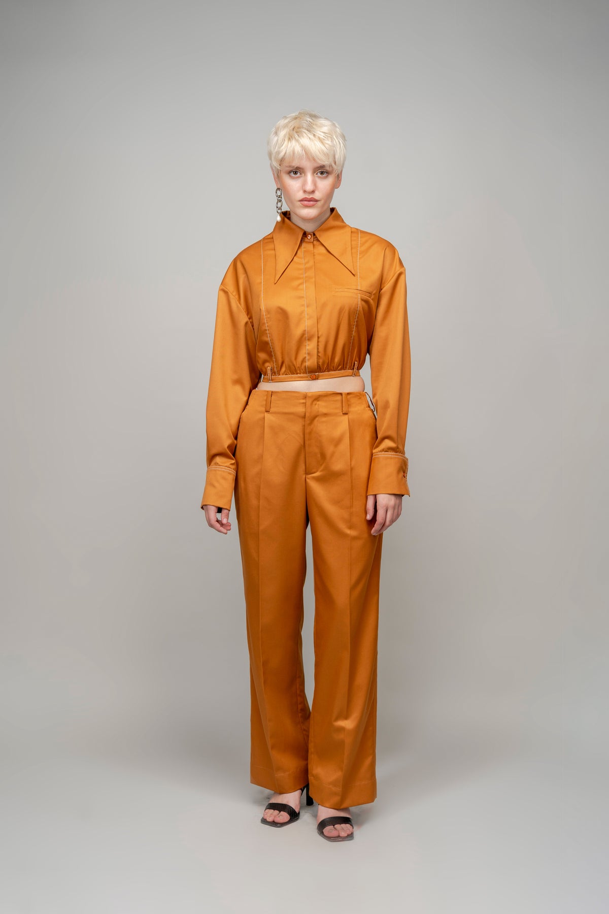 Suit Pant in Amber