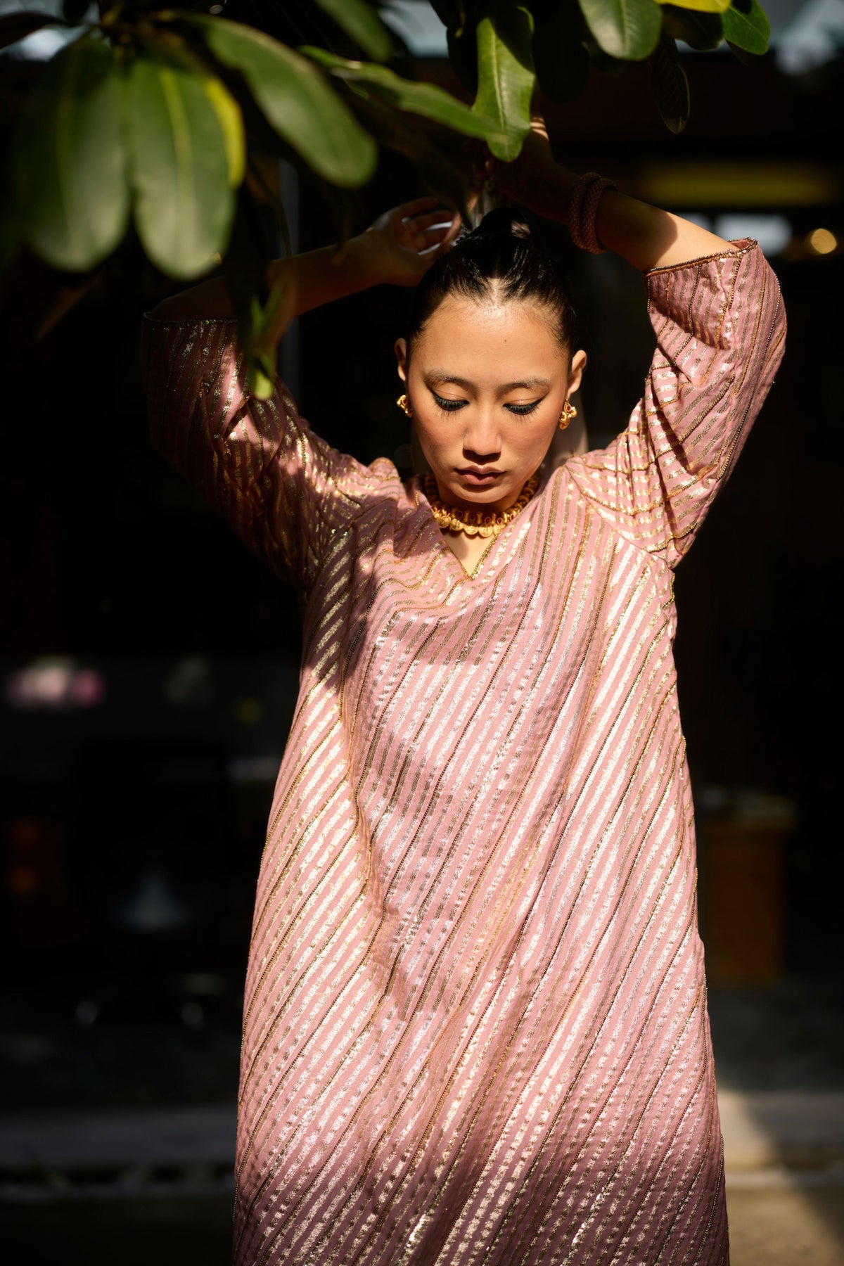 Pink Naad Kurta Set