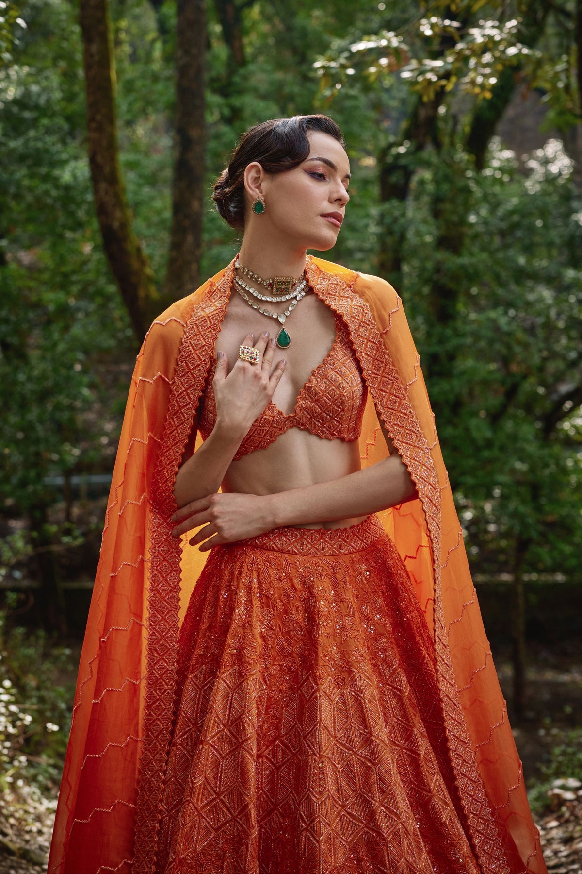 Sunset Lehenga Set