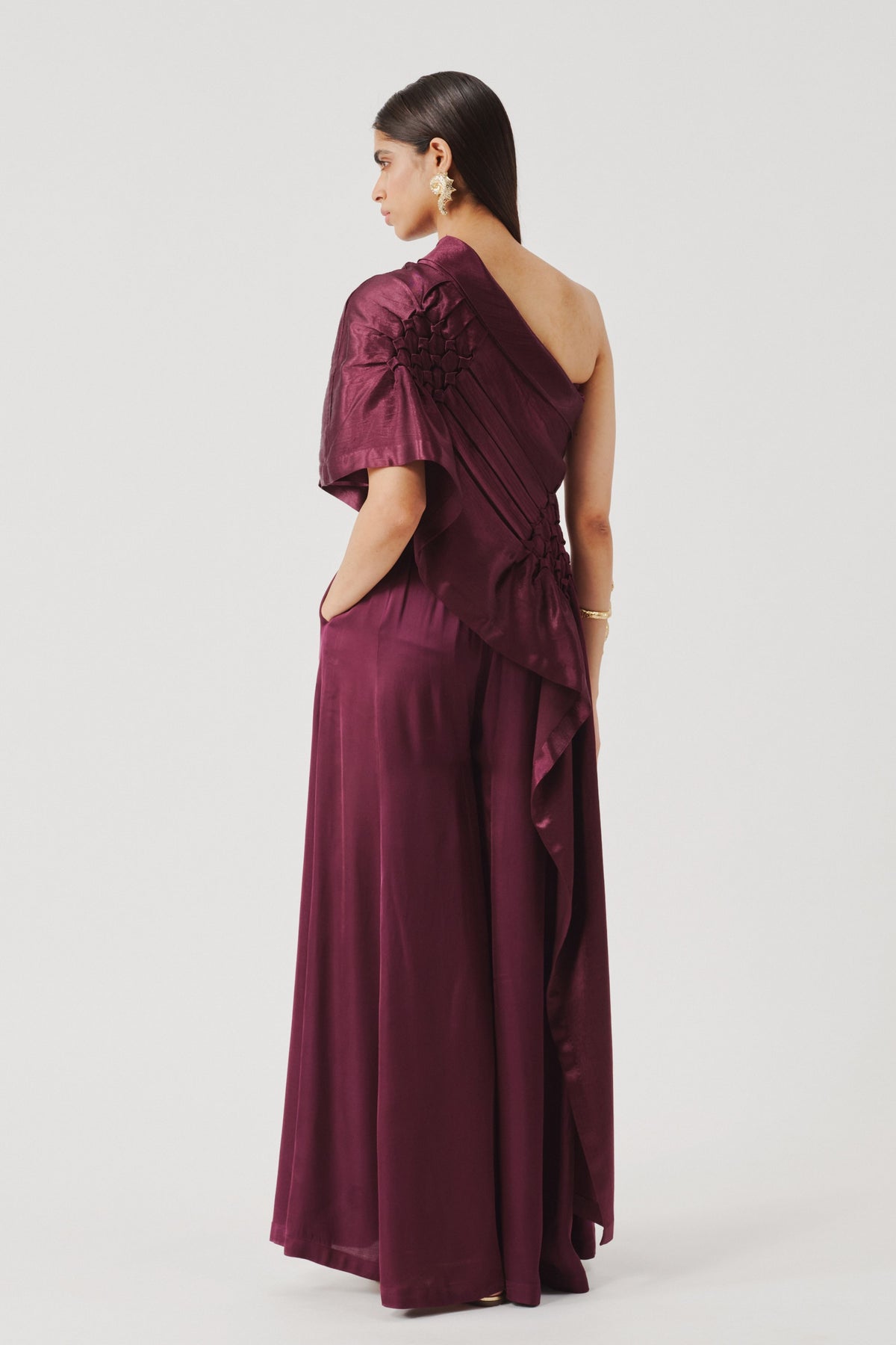 Soiree Burgundy Pants