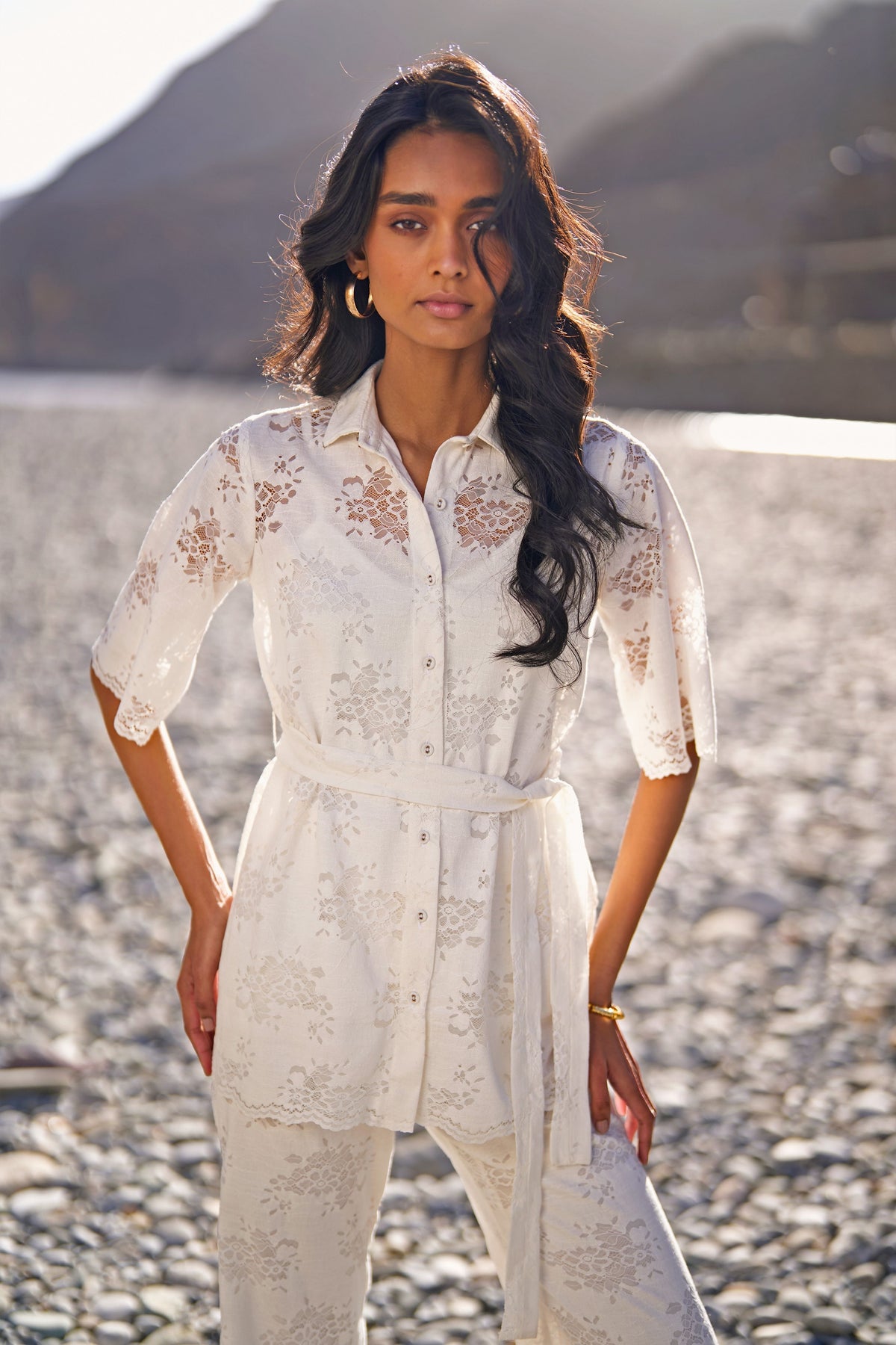 Scalloped Lace Set