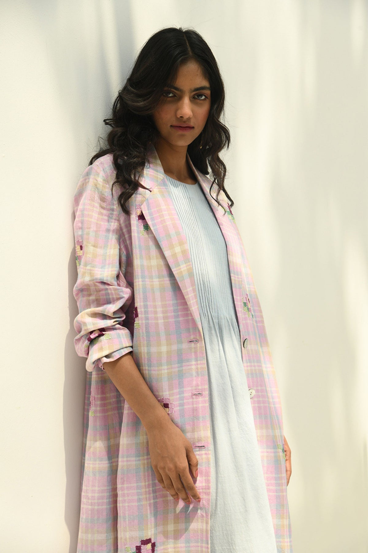Serafinii Checkered Jacket