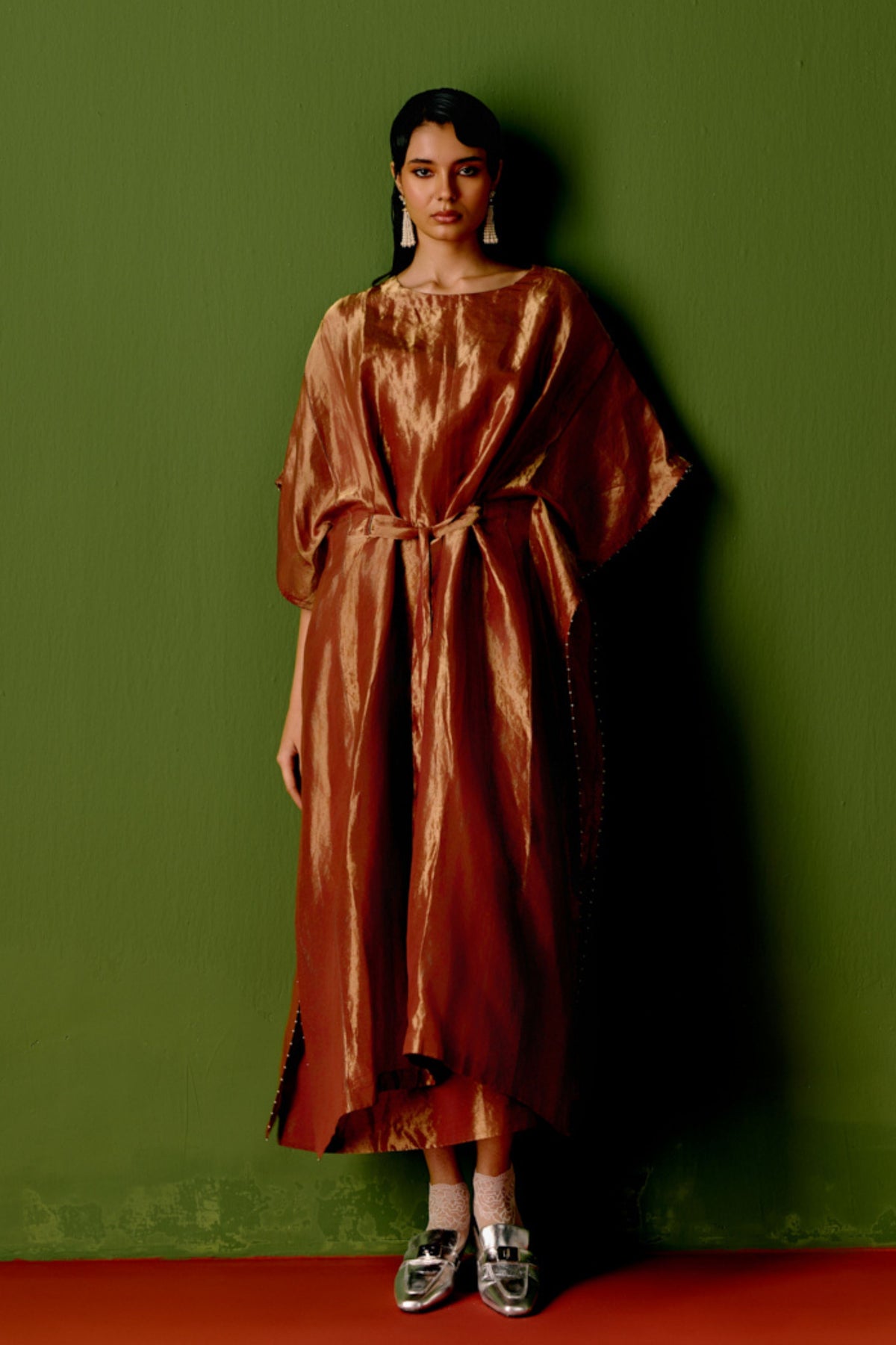 Cinnabar Soiree Kaftan