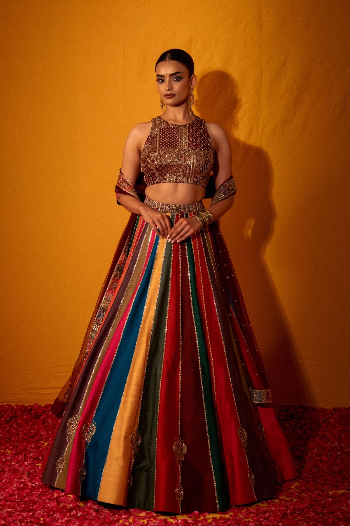 Jamakalam Lehenga Set