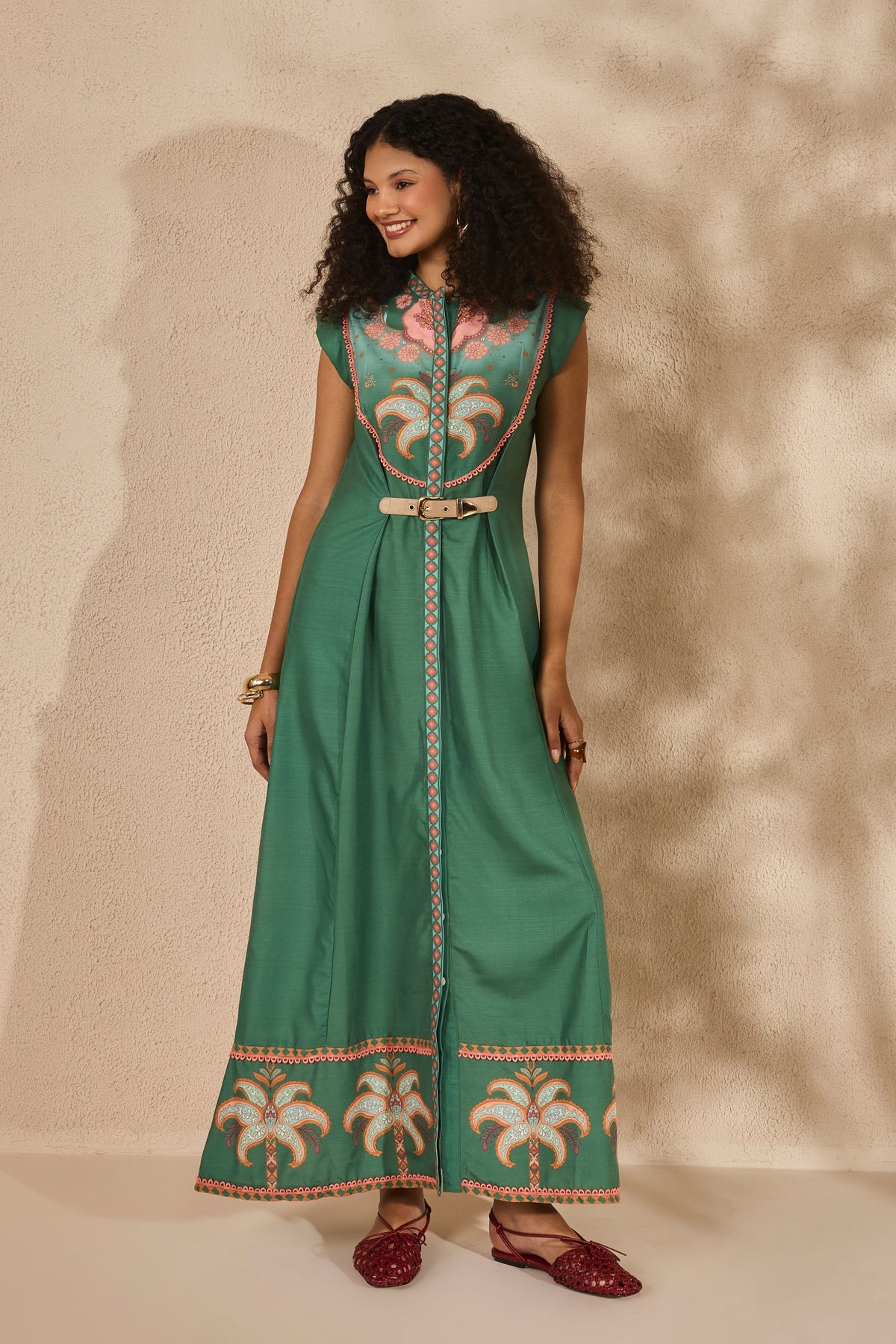 Palma Green Dress