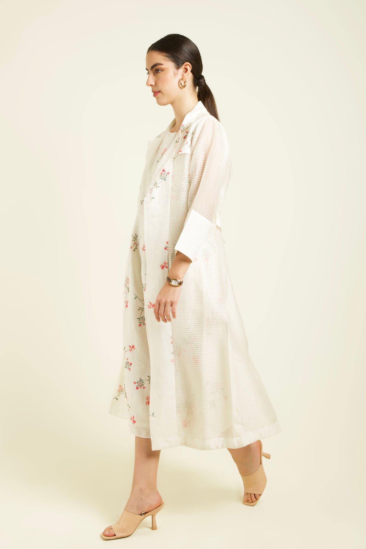 Ivory Jacket Set