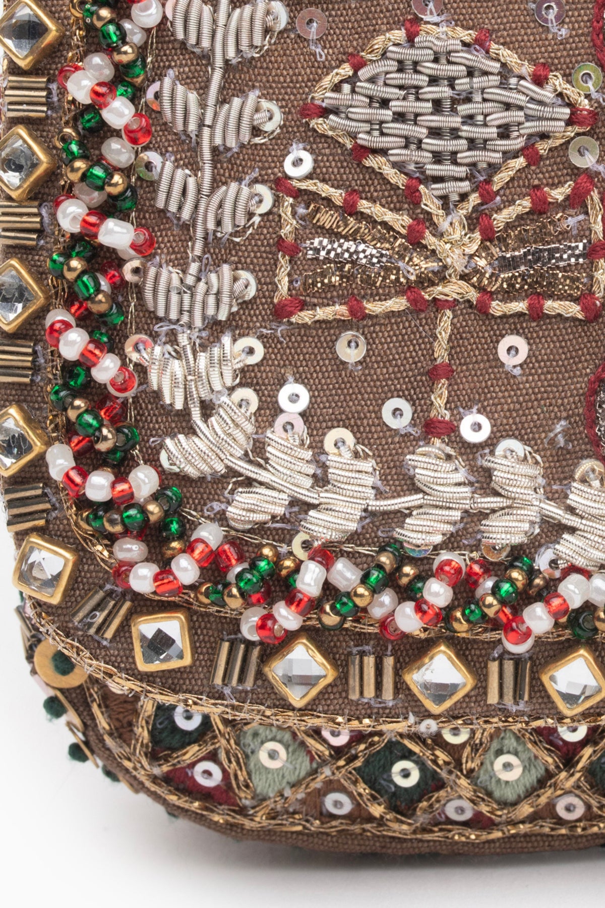 Noor Mini Clutch – Vintage Gold