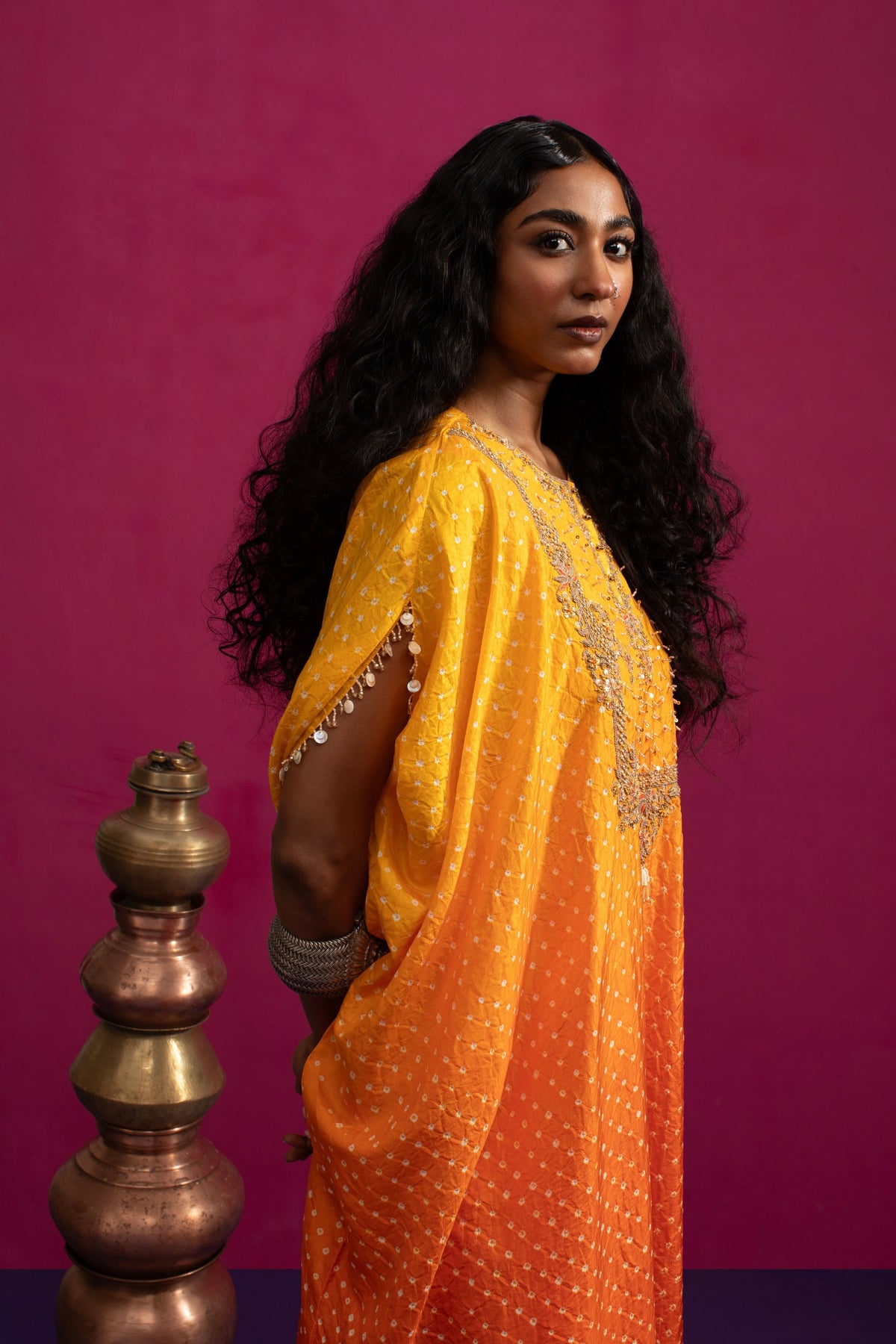 Mangalya Ombre Kaftan Set